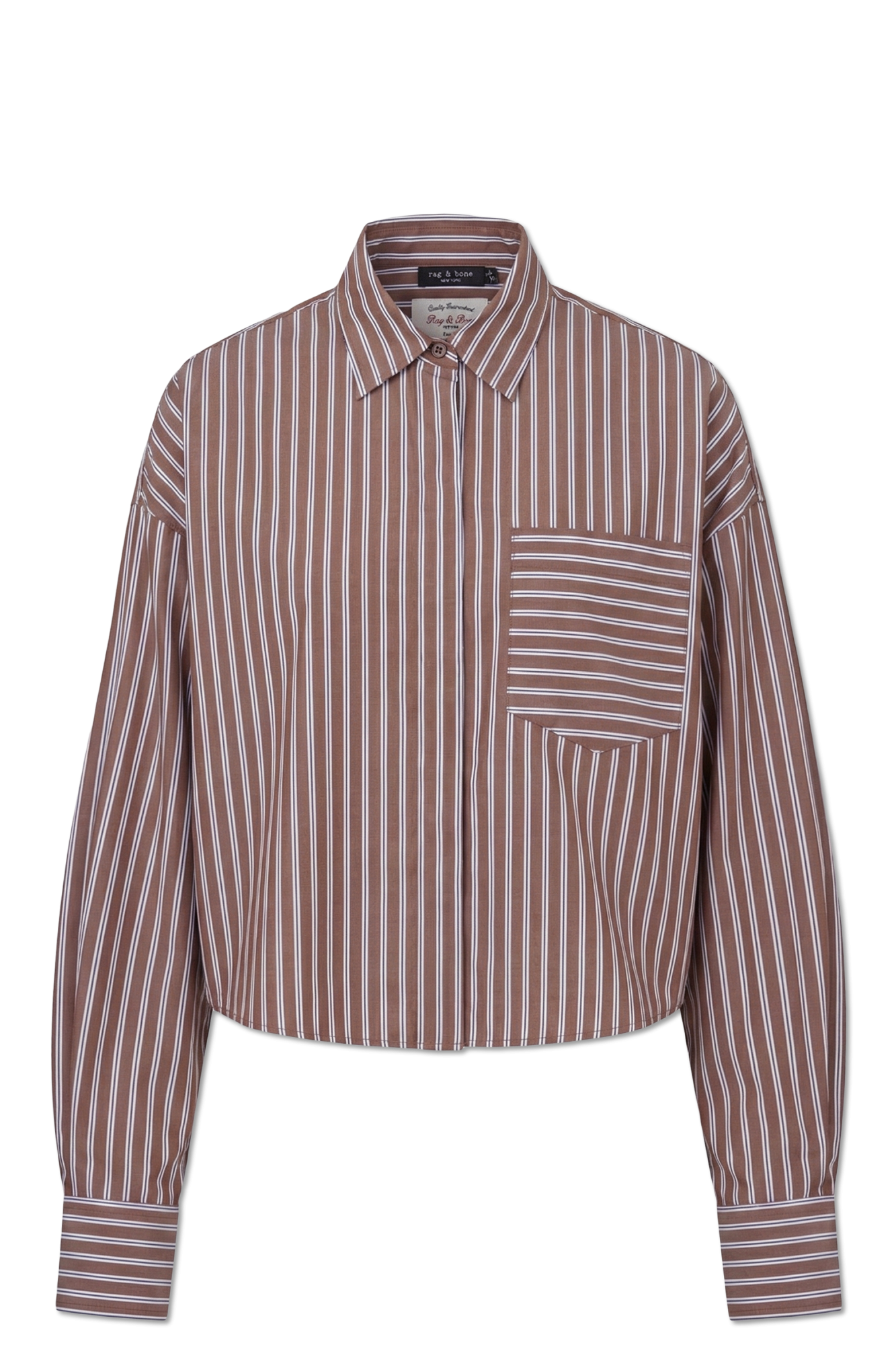Rag & Bone Top Typu `oversize`, Kobiety, Brązowy