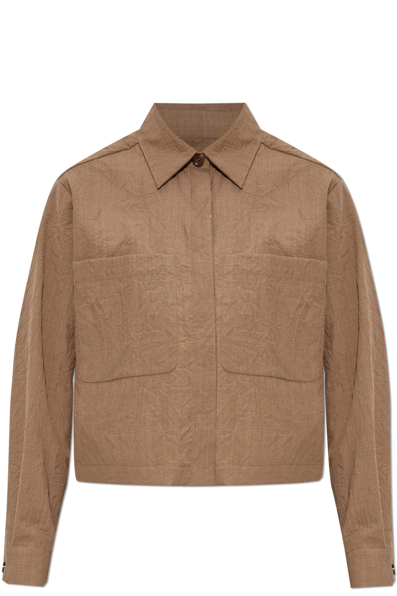 Max Mara Wełniana Kurtka `Ricordo`, Kobiety, Brązowy