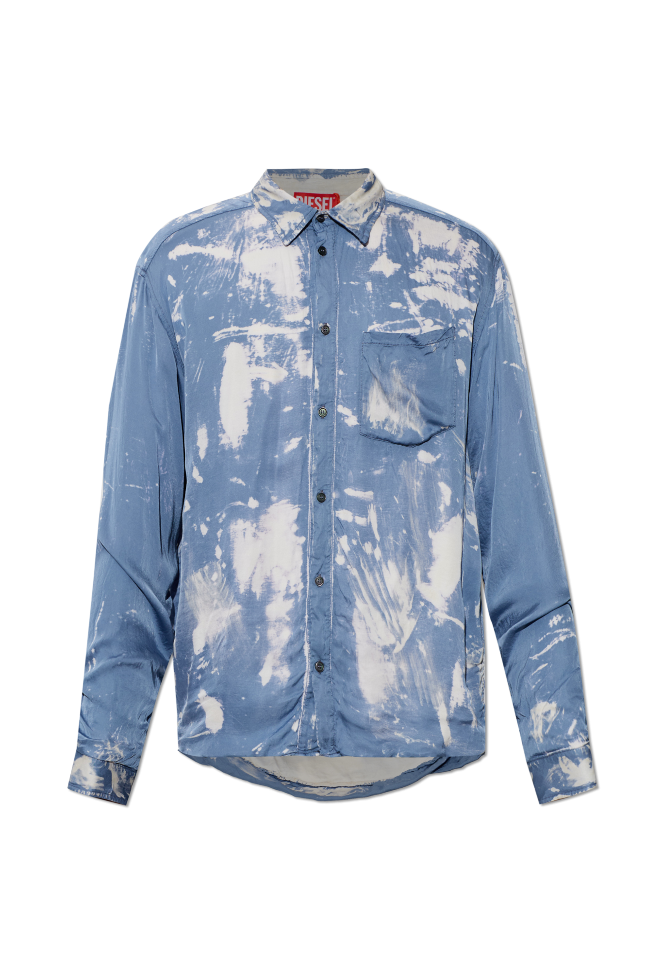 Diesel Koszula ‘S-RAMON-PLAIN’, Mężczyźni, Niebieski