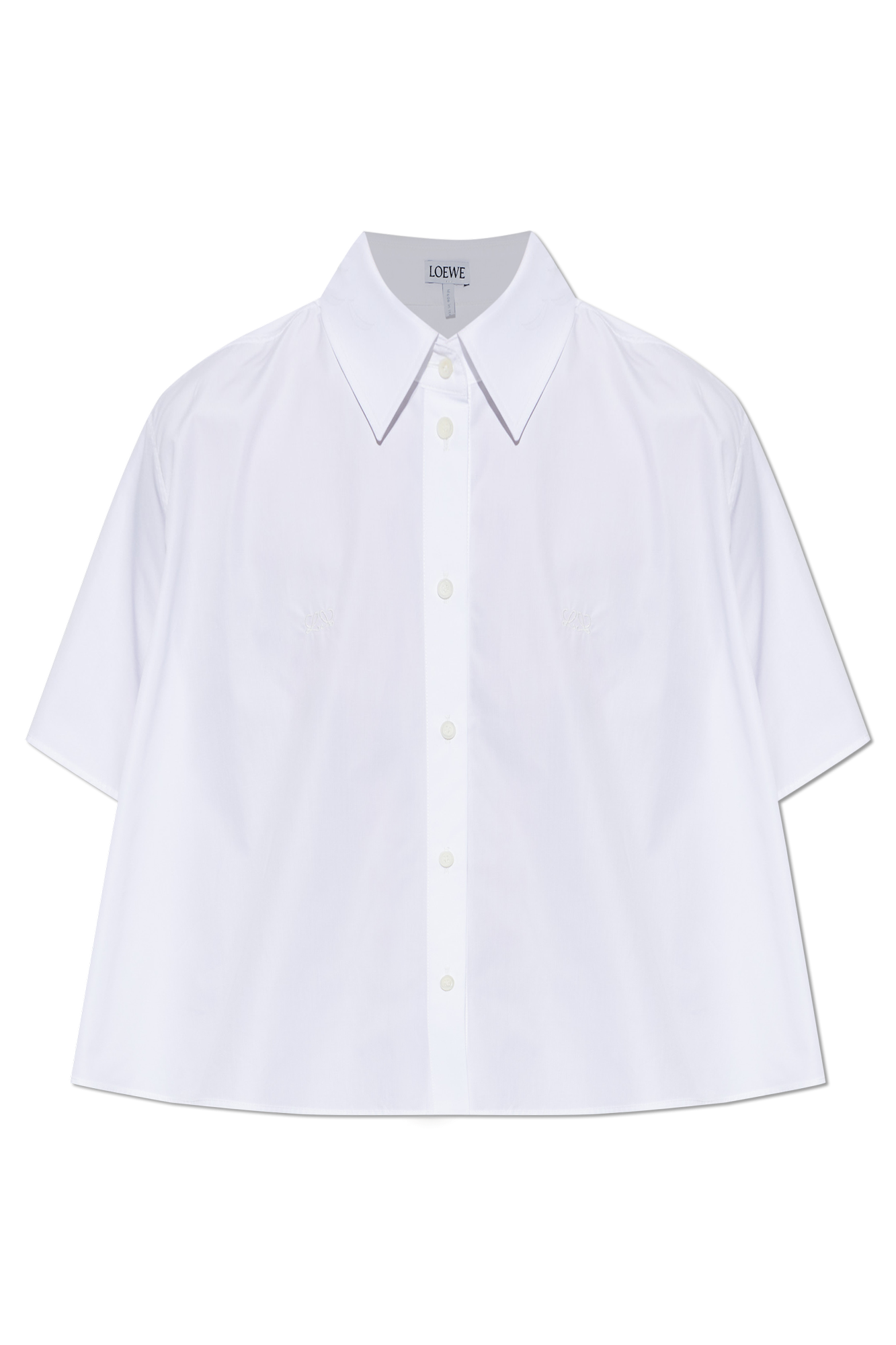 Loewe Koszula Typu ‘Oversize’, Kobiety, Biały