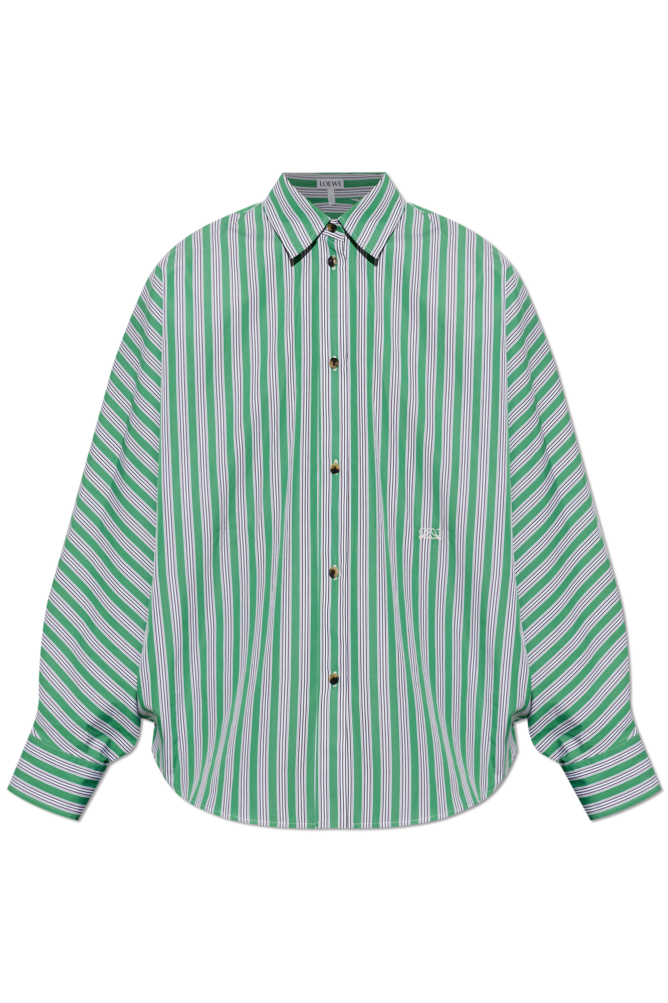 Loewe Koszula Typu ‘oversize’, Kobiety, Zielony