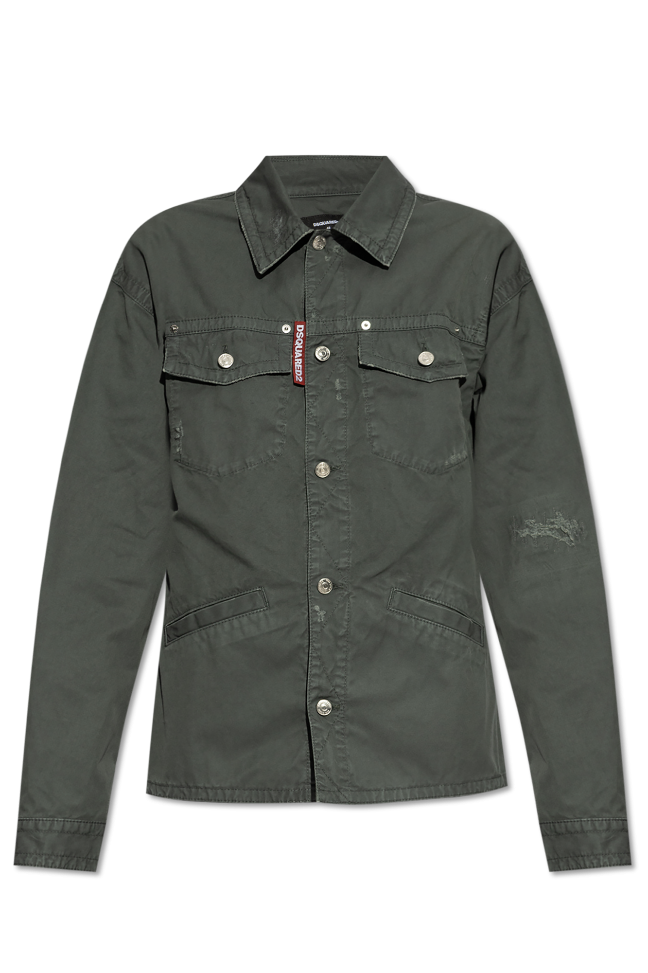 Dsquared2 Koszula Z Kieszeniami, Kobiety, Zielony