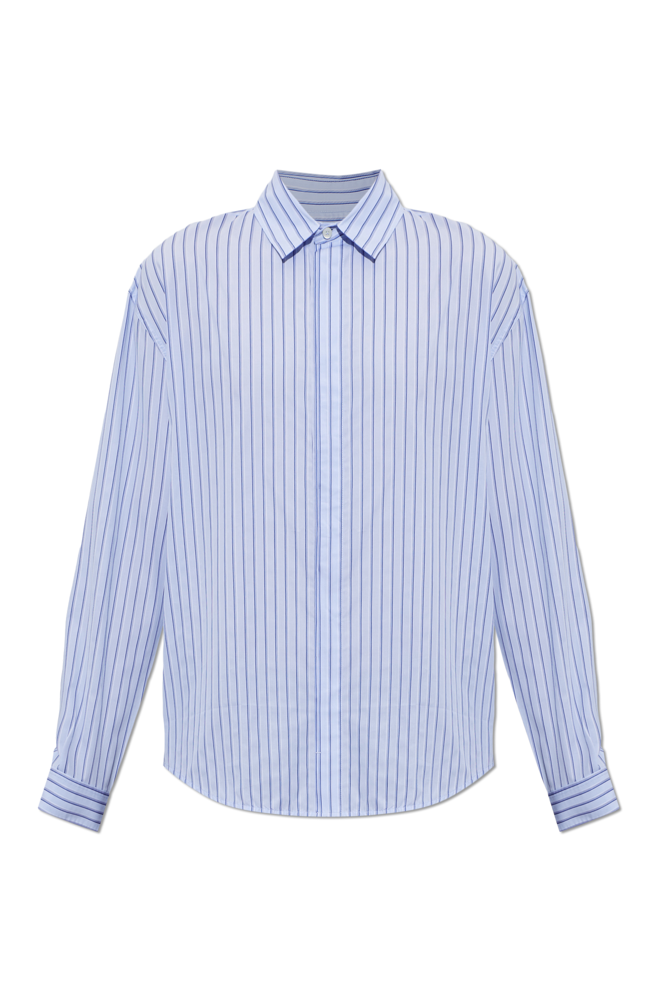 Jacquemus Bawełniana Koszula ‘Simon’, Mężczyźni, Niebieski