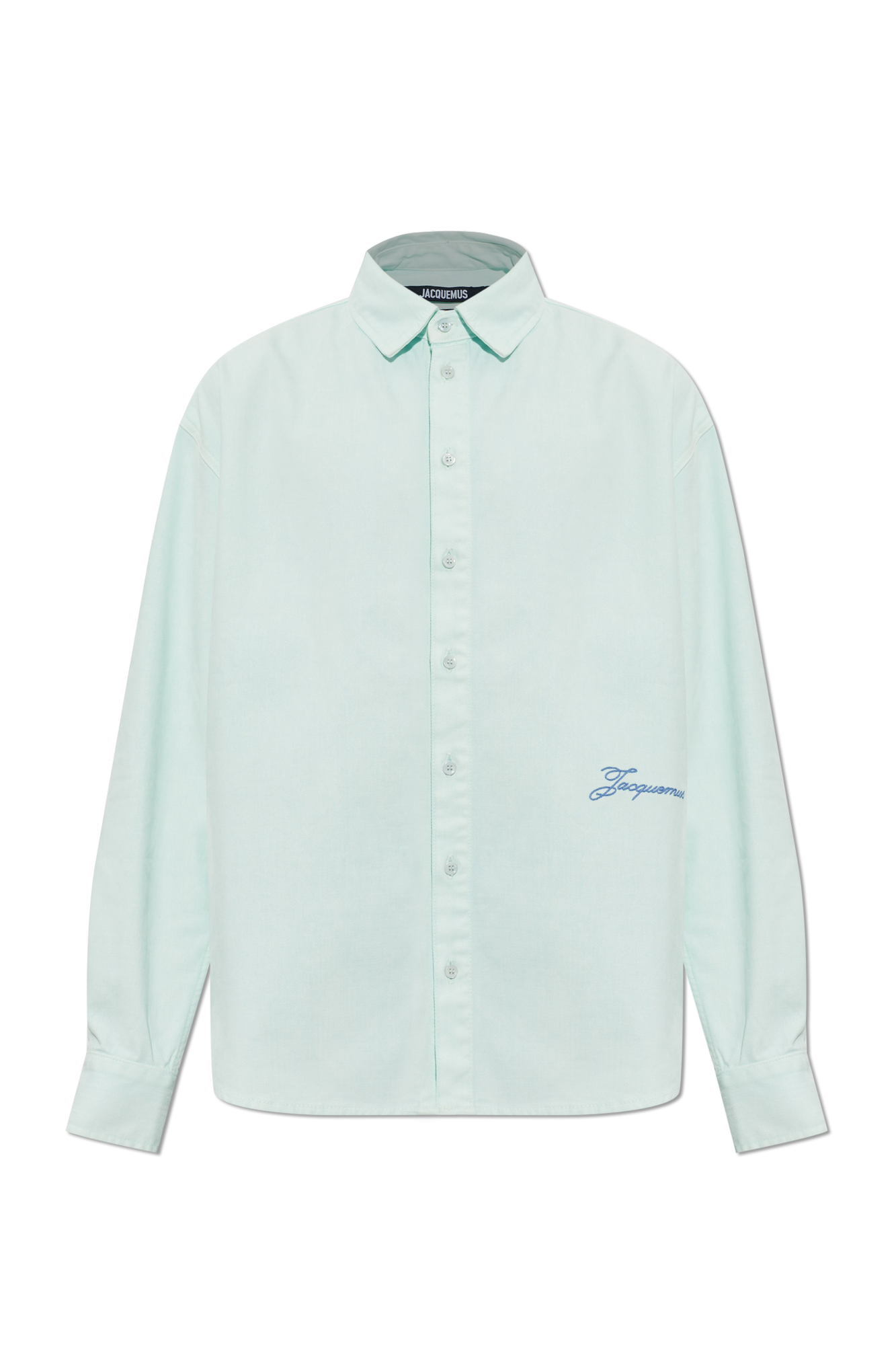 Jacquemus Bawełniana Koszula ‘Simon’, Mężczyźni, Niebieski