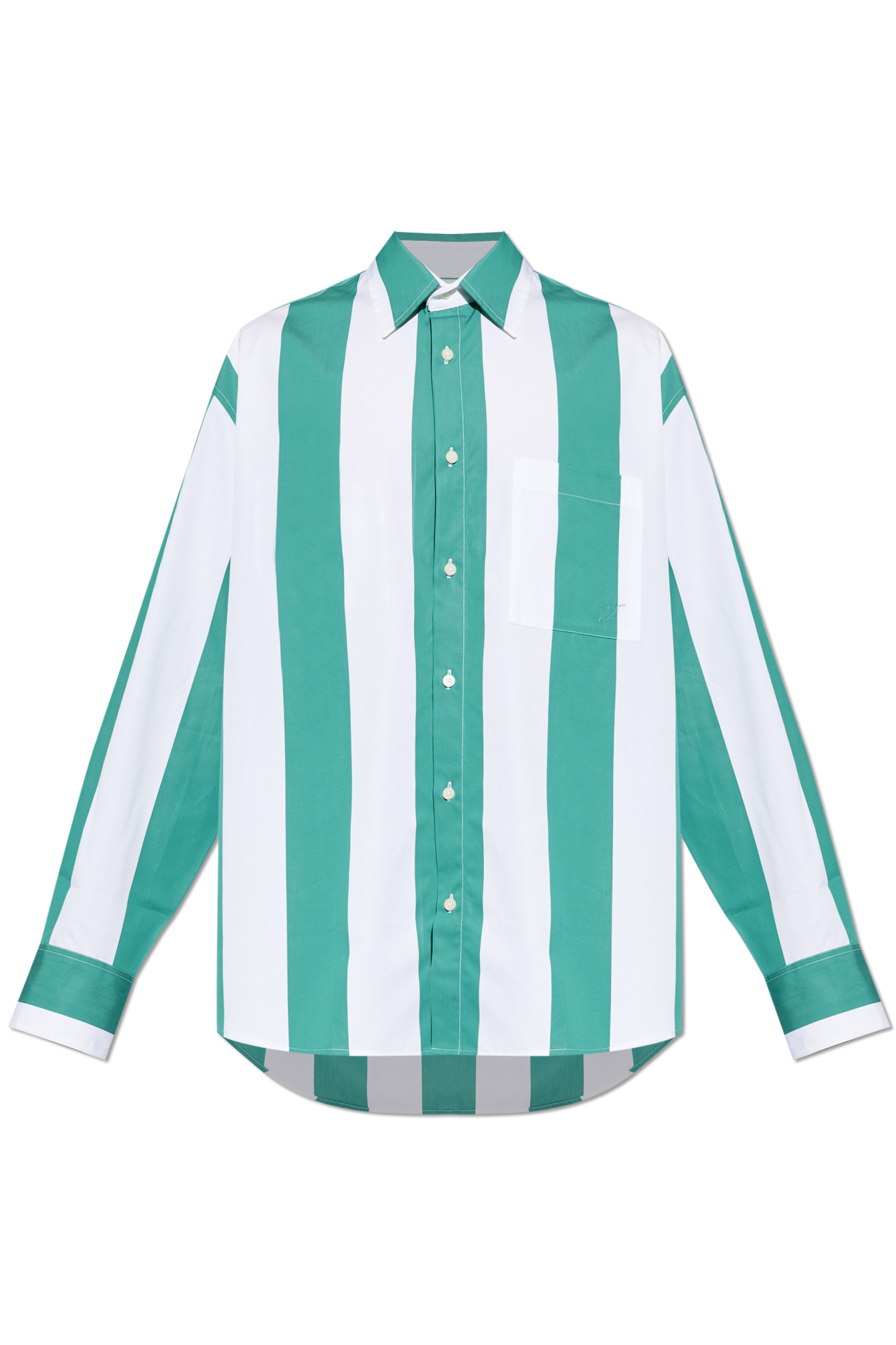 Jacquemus Koszula ‘Camargue’, Mężczyźni, Zielony