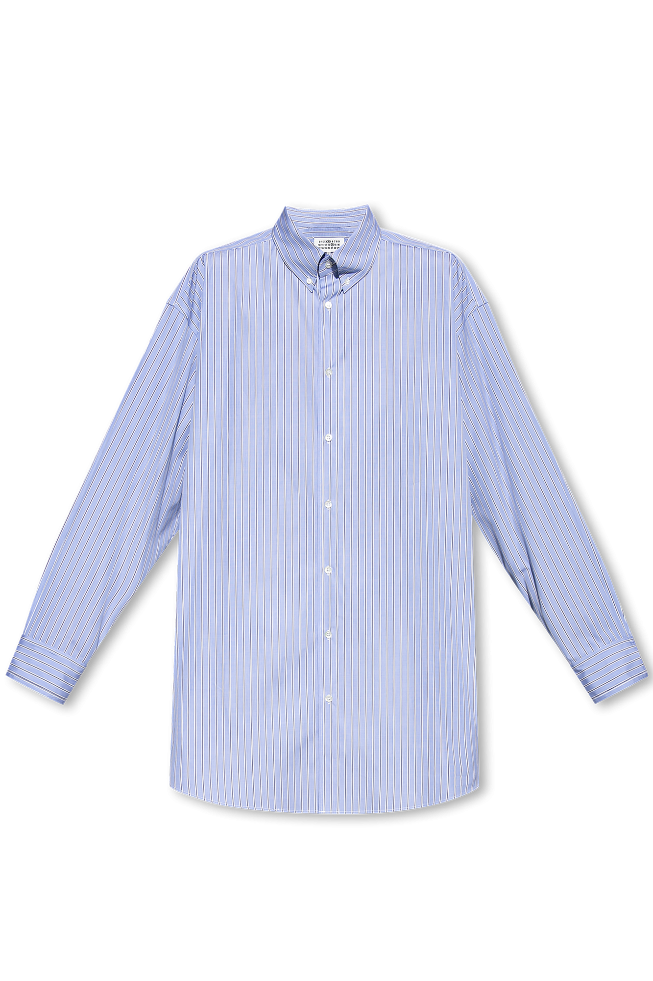 Maison Margiela Koszula Typu ‘oversize’, Mężczyźni, Niebieski