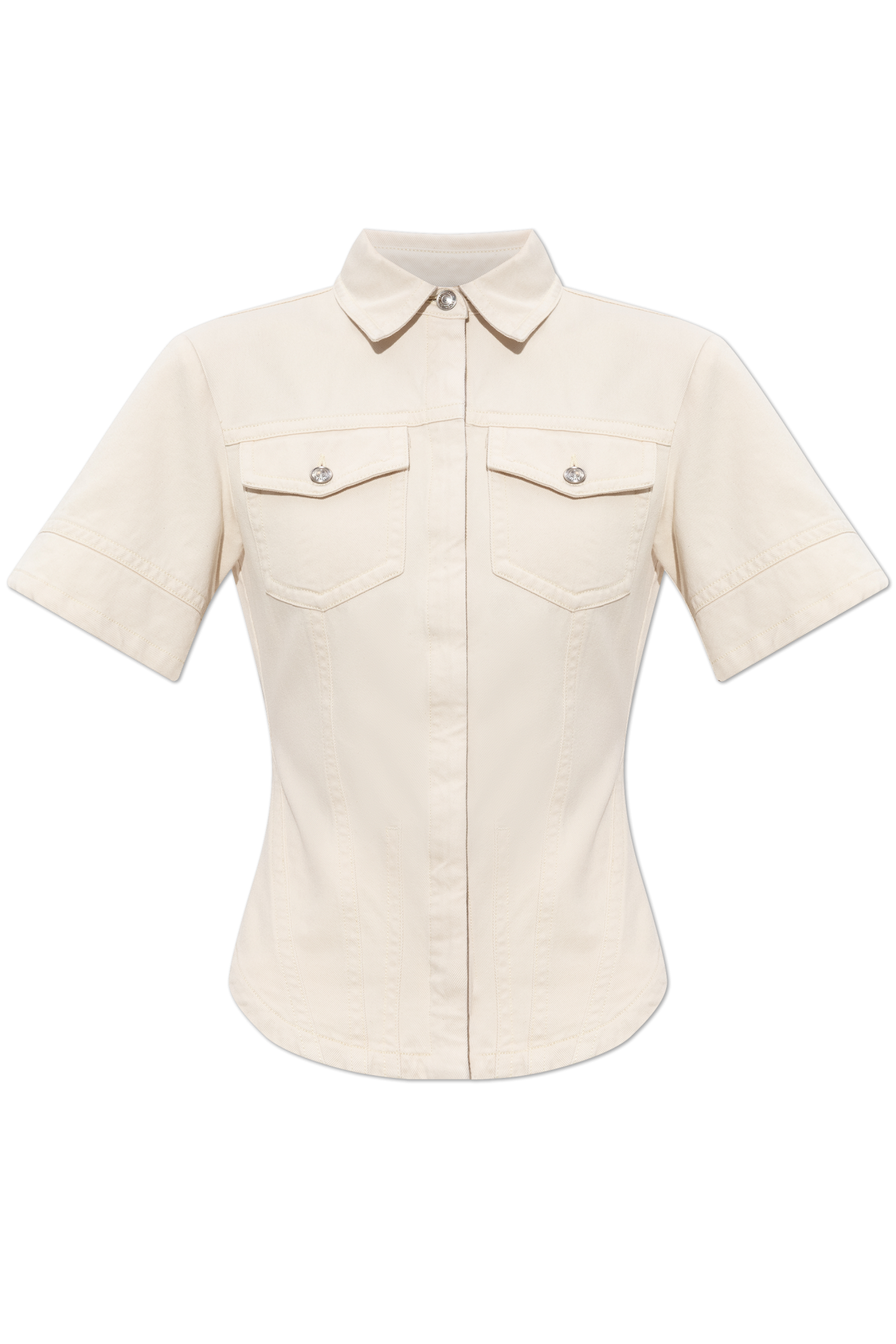 Sportmax Koszula ‘Ontano’, Kobiety, Kremowy