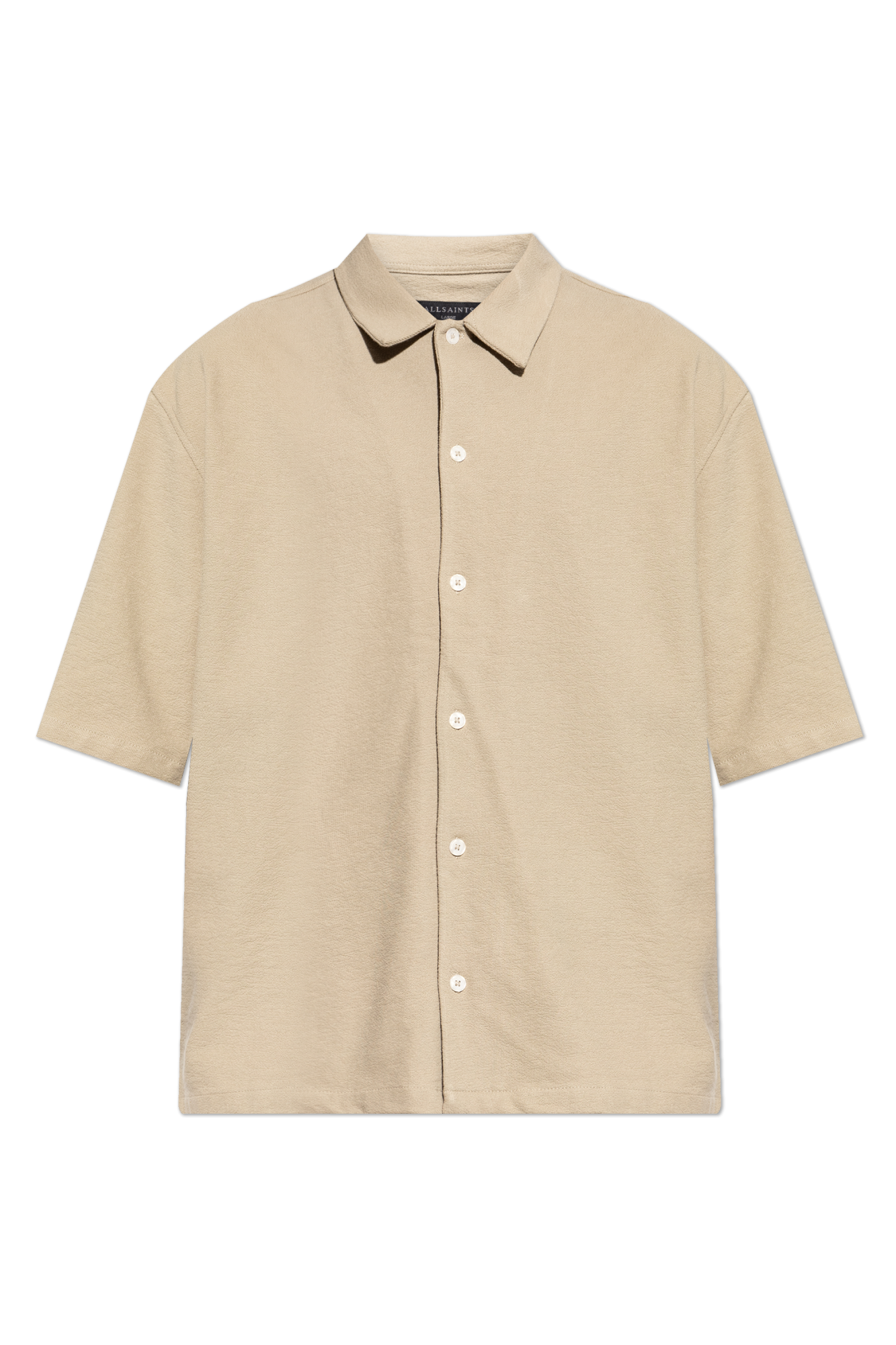 AllSaints Koszula ‘Stallone’, Mężczyźni, Beżowy