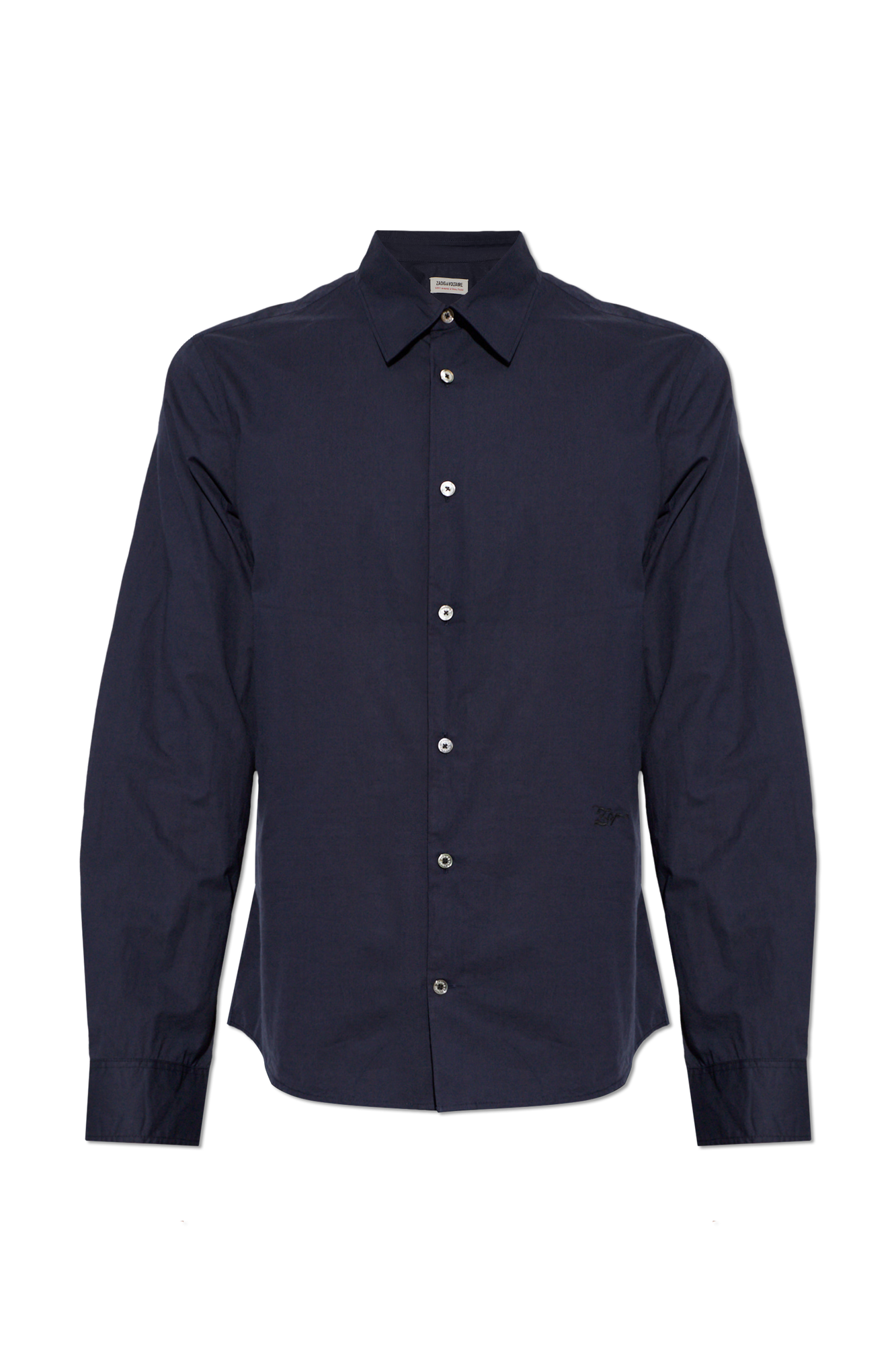 Zadig & Voltaire Koszula ‘Sid’, Mężczyźni, Granatowy
