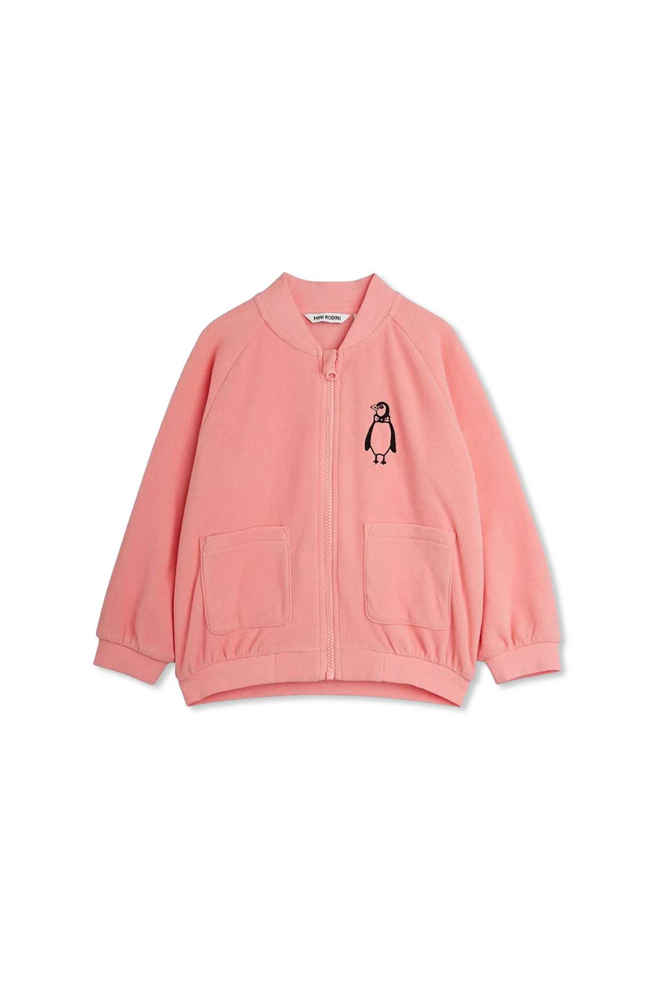 Mini Rodini Bluza Z Wyszytym Wzorem, Unisex, Różowy