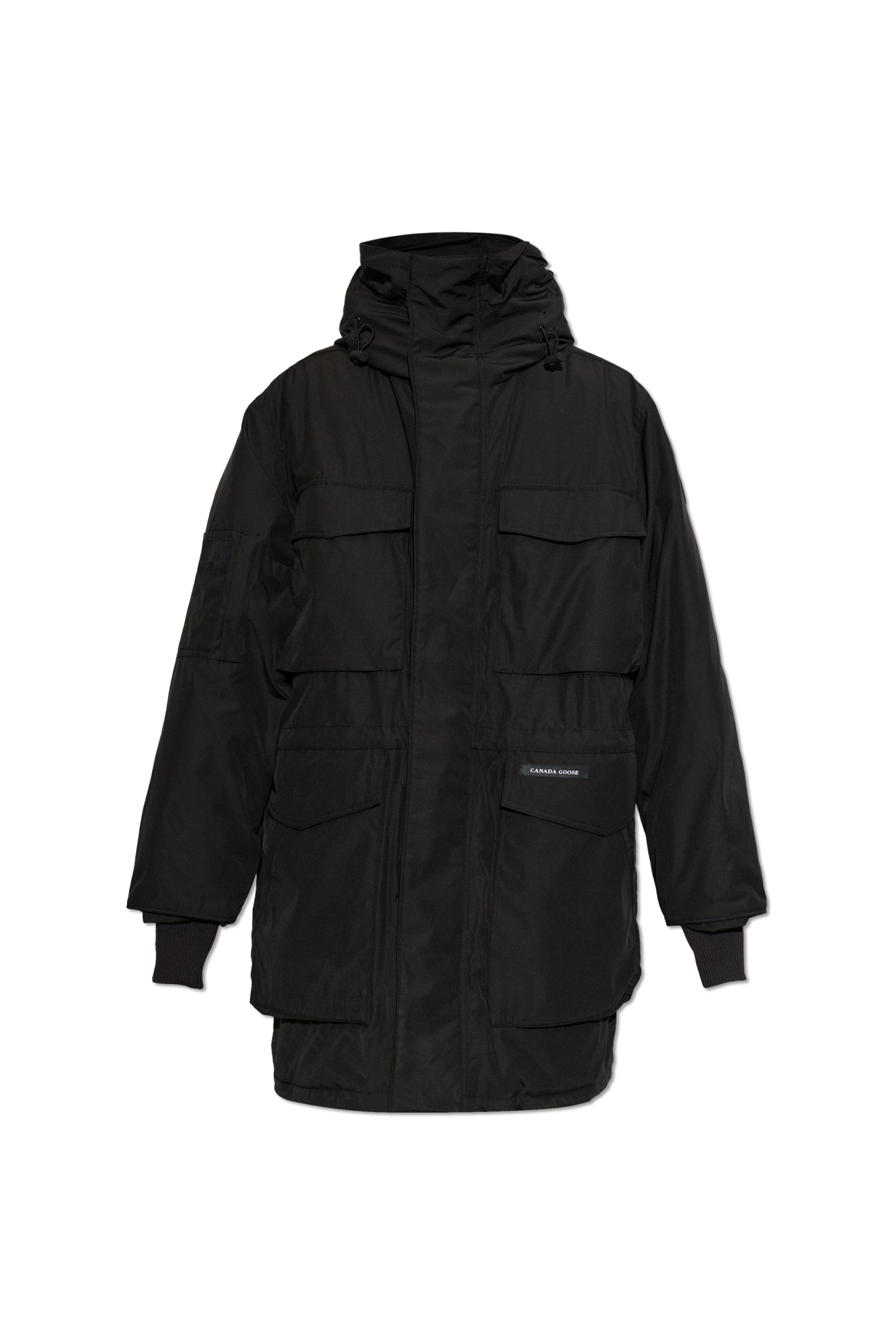 Canada Goose Puchowa Parka `Erie`, Mężczyźni, Czarny