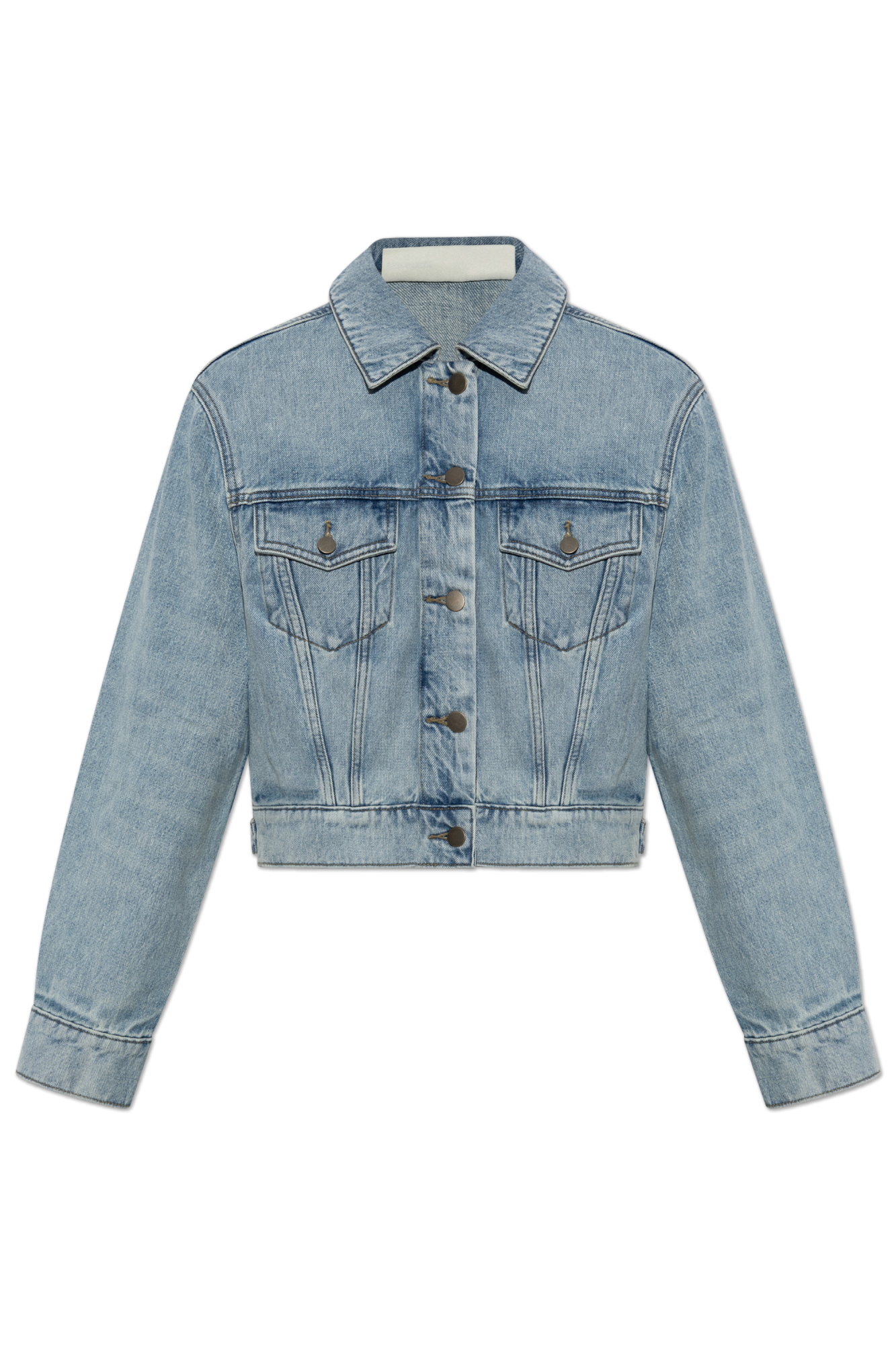 Fear Of God Essentials Jeansowa Kurtka, Kobiety, Niebieski