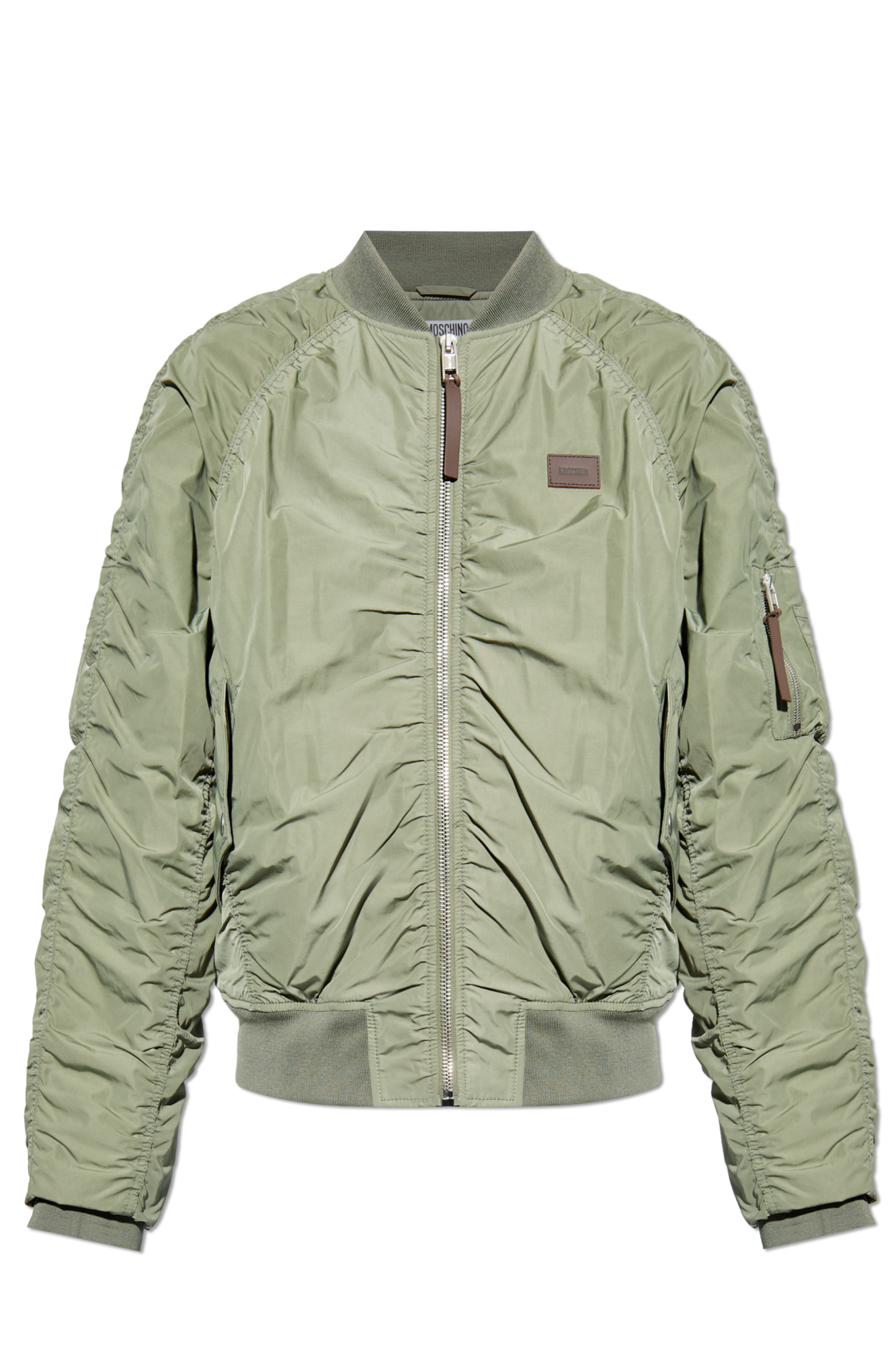 Moschino Kurtka Typu `bomber`, Mężczyźni, Zielony