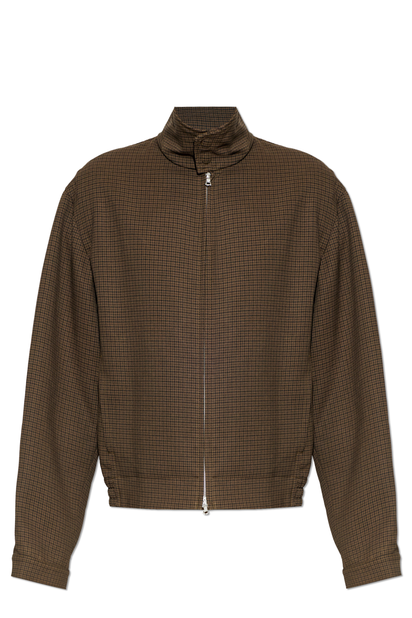 Dries Van Noten Kurtka `Varington`, Mężczyźni, Brązowy