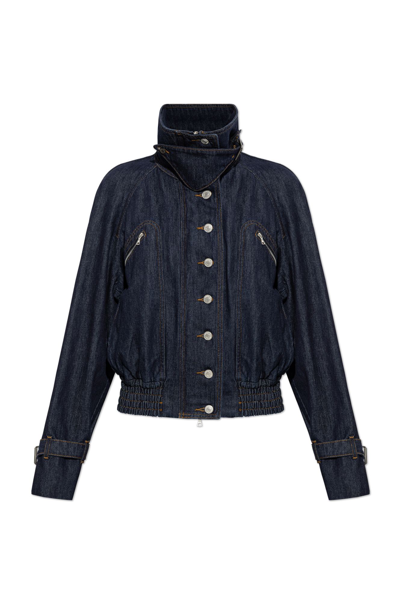 Dries Van Noten Jeansowa Kurtka ‘Vida’, Kobiety, Granatowy