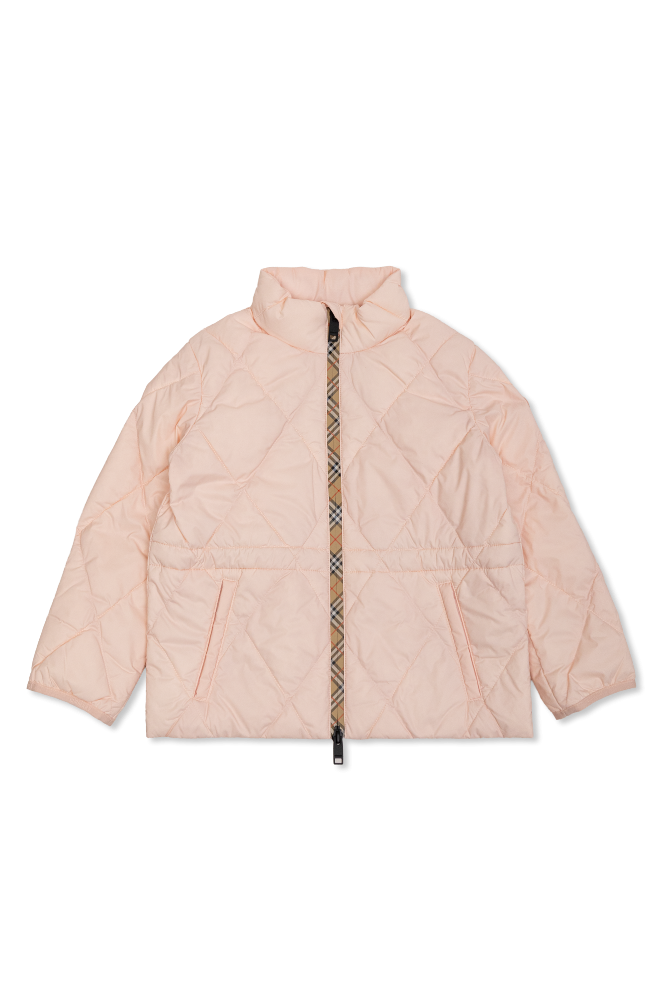 Burberry Kids Kurtka Z Naszywką Logo, Unisex, Różowy