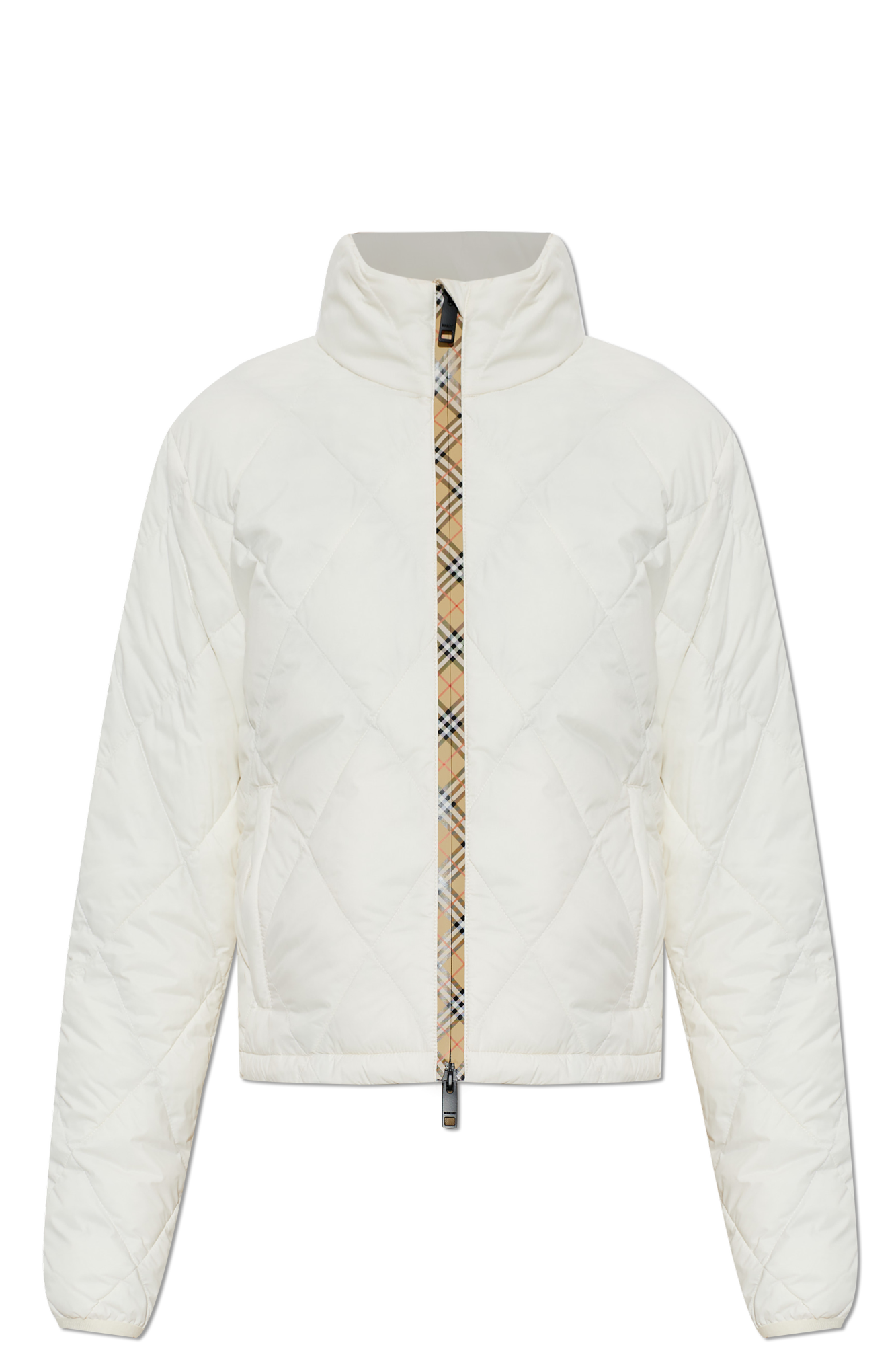 Burberry Ocieplana Kurtka ‘Bramford’, Kobiety, Biały