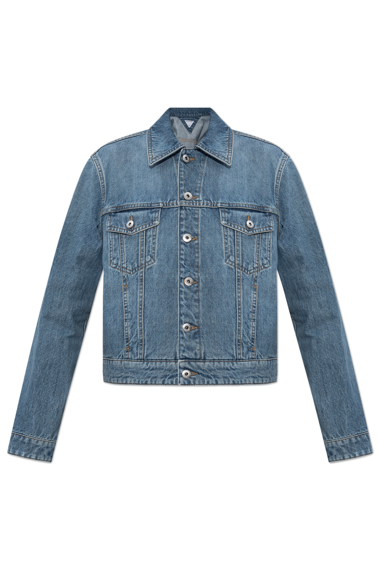 Bottega Veneta Jeansowa Kurtka, Kobiety, Niebieski