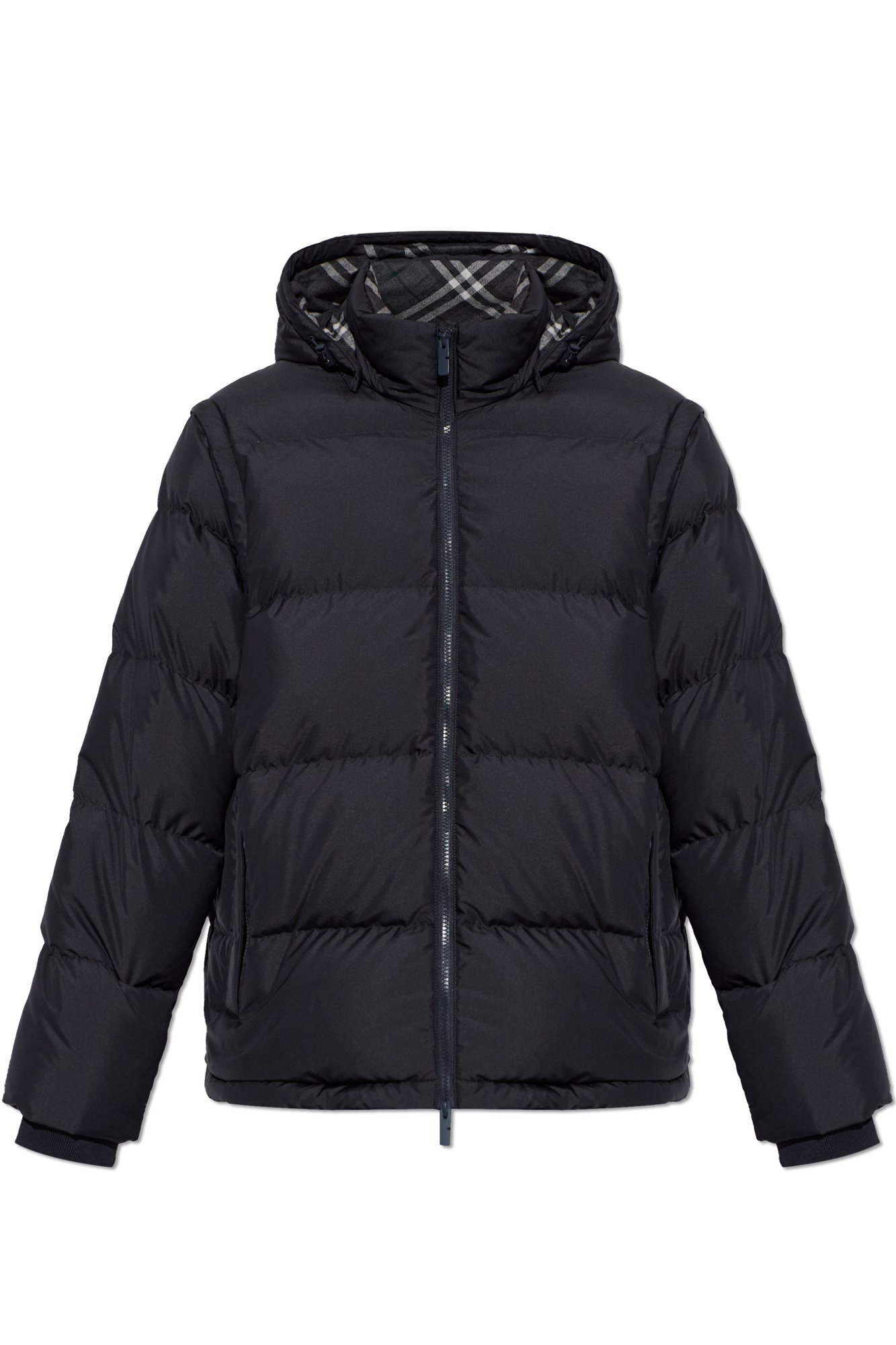 Burberry Puchowa Kurtka ‘Bideford’, Mężczyźni, Granatowy