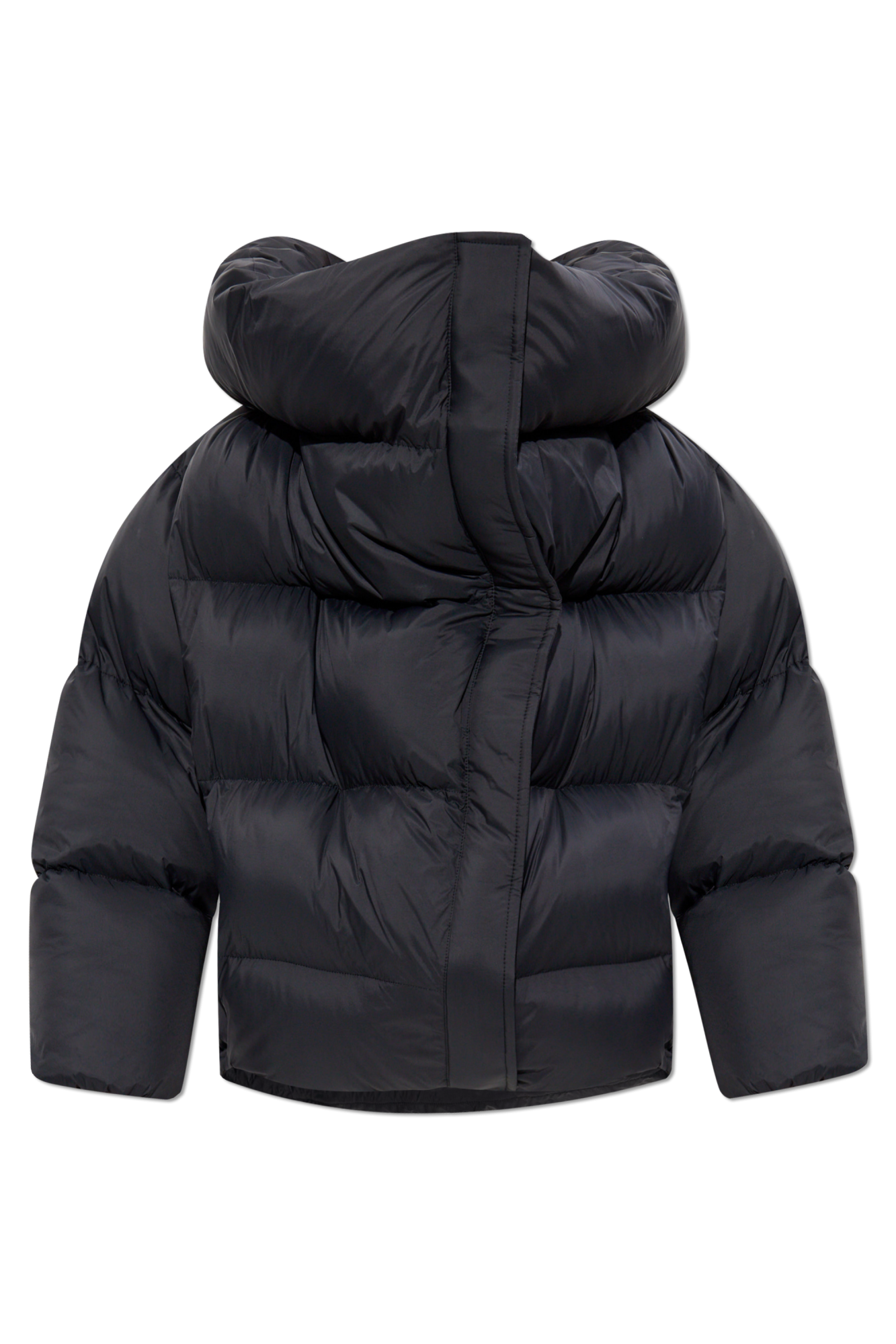Balenciaga Ocieplana Kurtka, Kobiety, Czarny