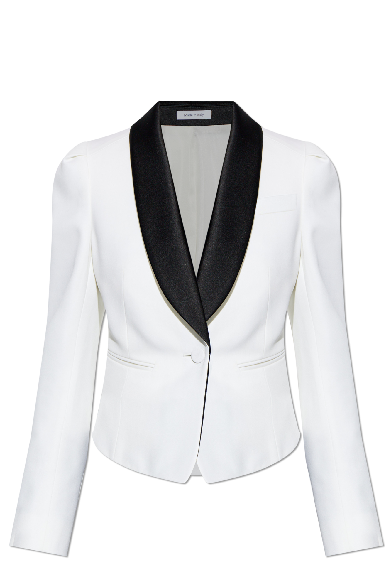 Alexander McQueen Wełniana Marynarka, Kobiety, Biały