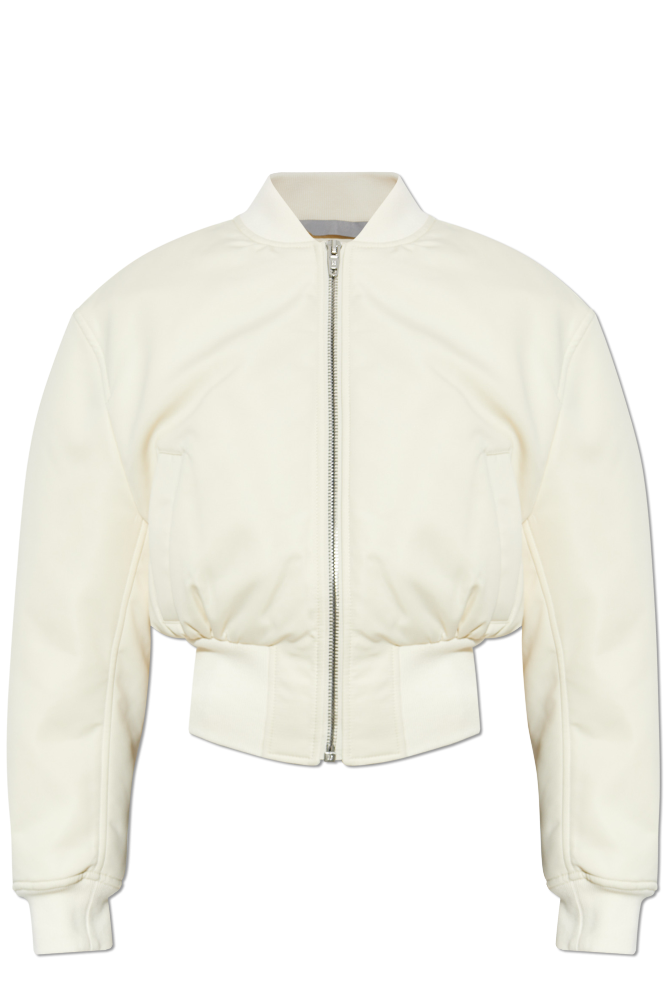 Balenciaga Kurtka Typu ‘Bomber’, Kobiety, Kremowy