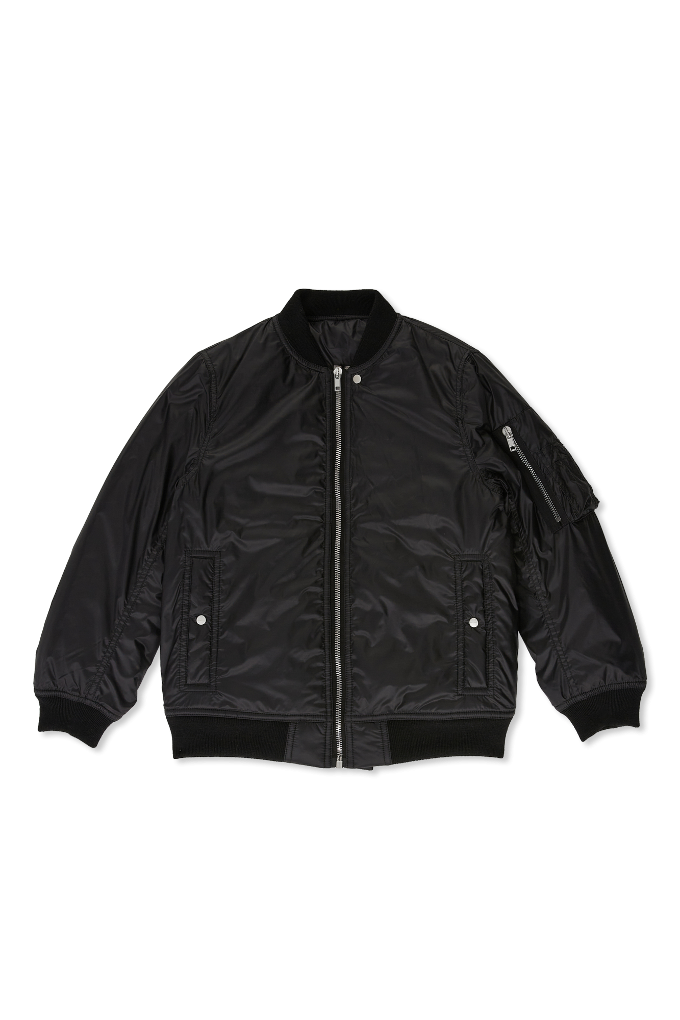 Rick Owens Kids Kurtka Typu ‘bomber’, Unisex, Czarny