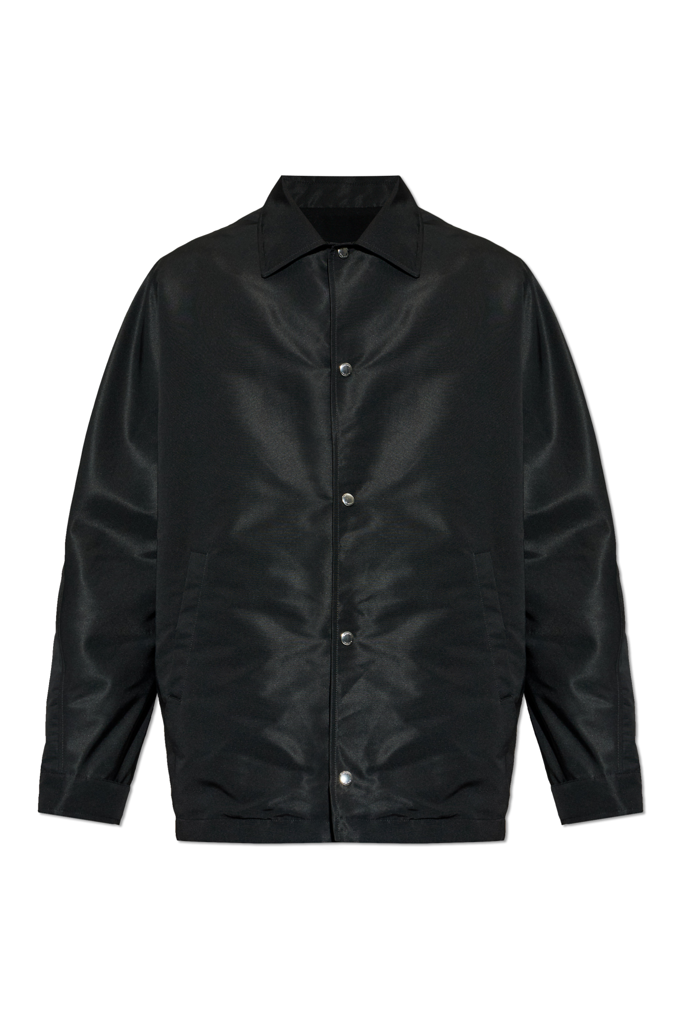 Givenchy Kurtka Z Logo, Mężczyźni, Czarny