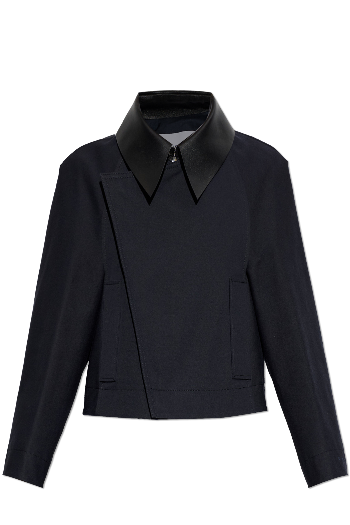 Givenchy Kurtka Z Kieszeniami, Kobiety, Granatowy