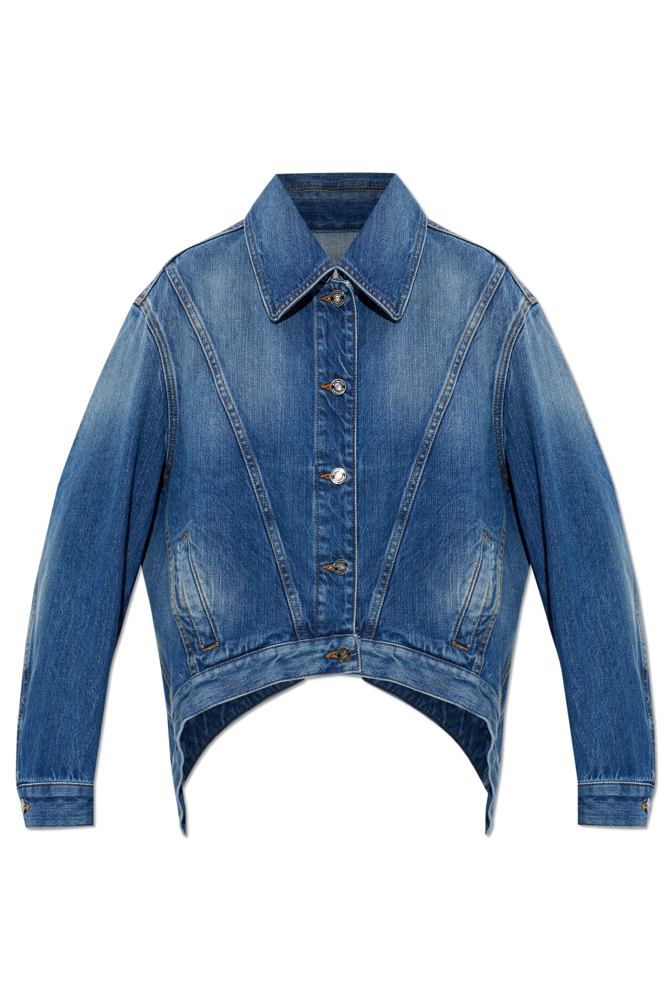 Givenchy Jeansowa Kurtka, Kobiety, Granatowy