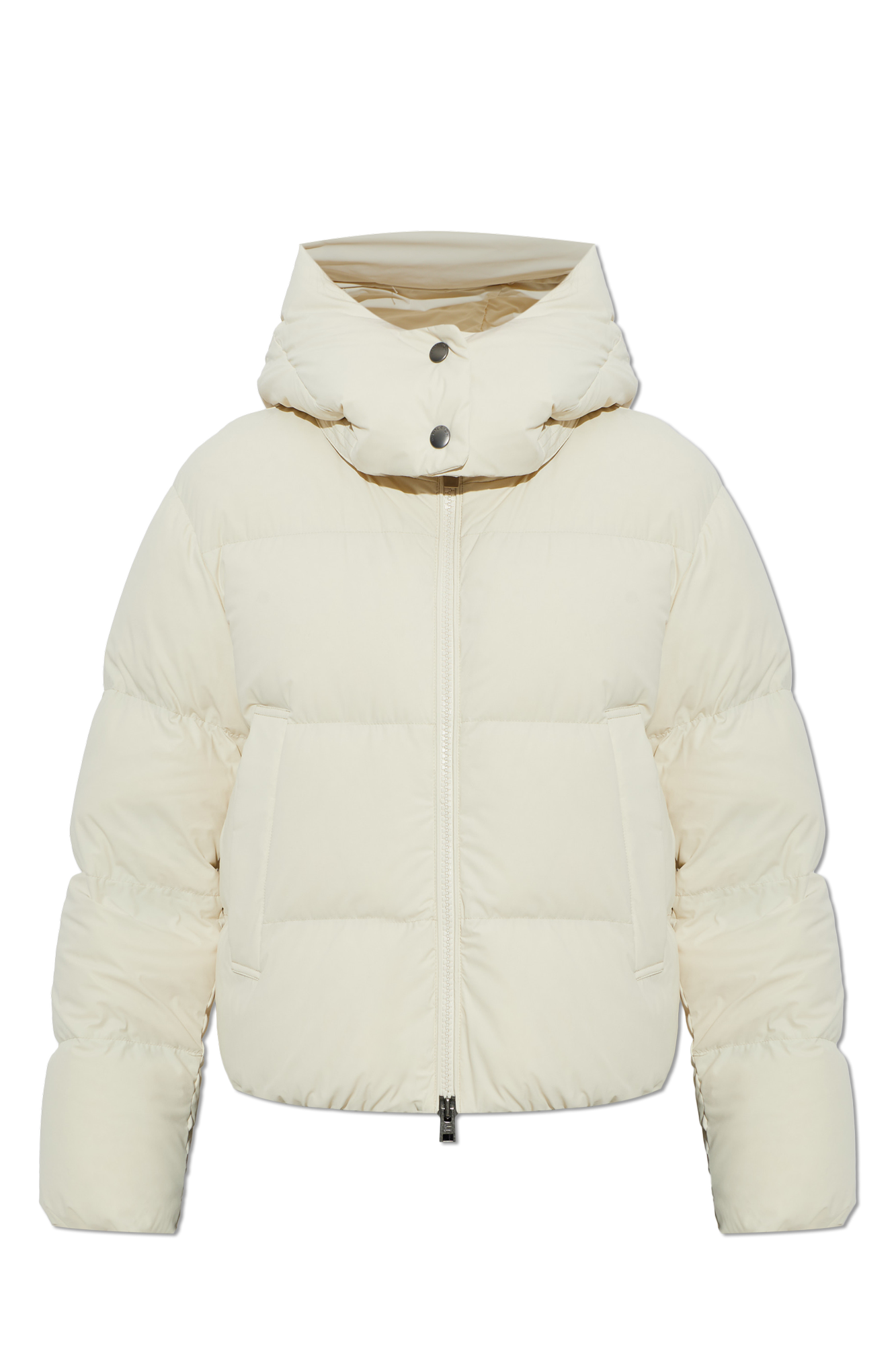 Woolrich Puchowa Kurtka Z Kapturem, Kobiety, Kremowy