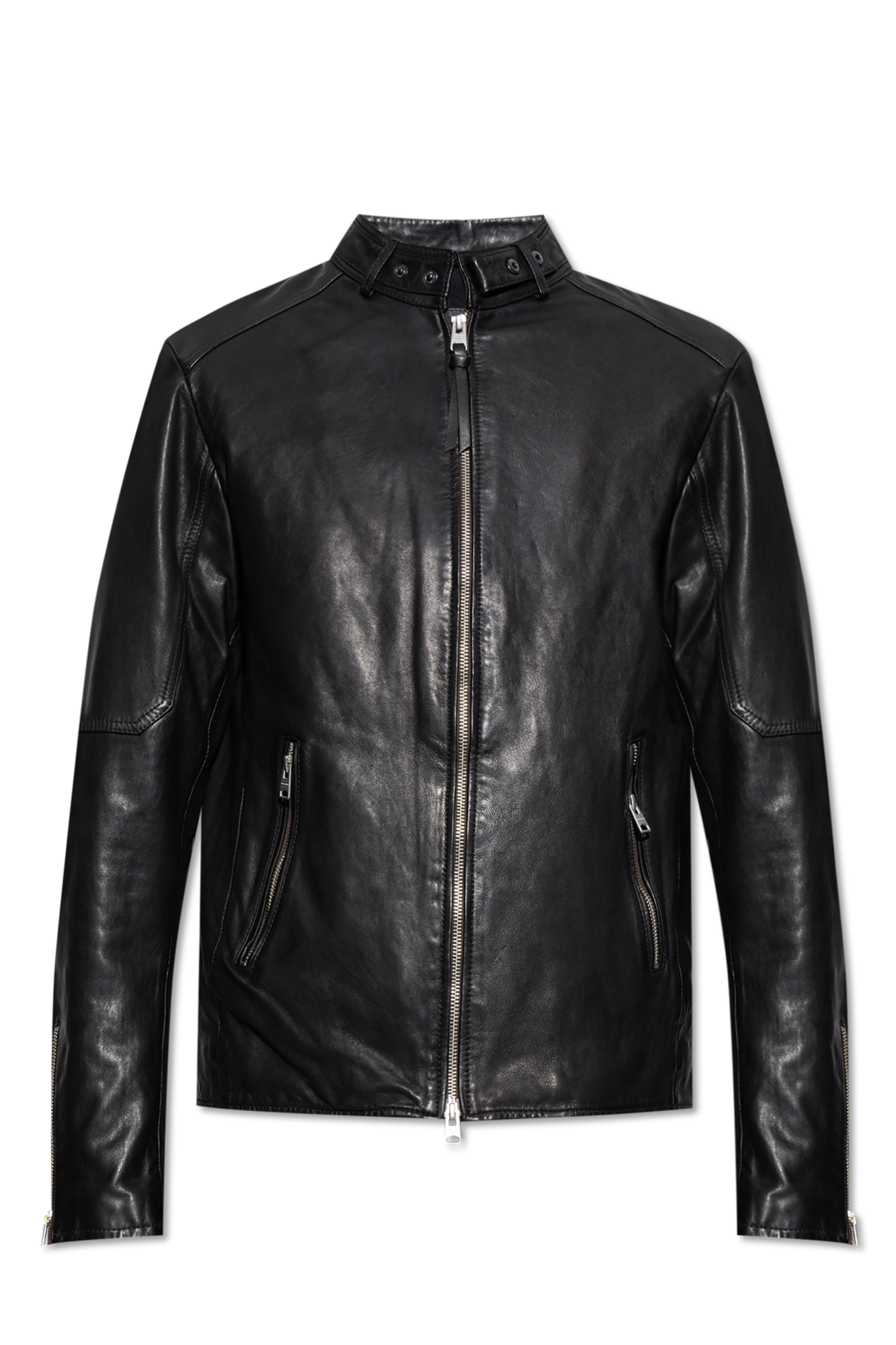 AllSaints Kurtka `Cora`, Mężczyźni, Czarny