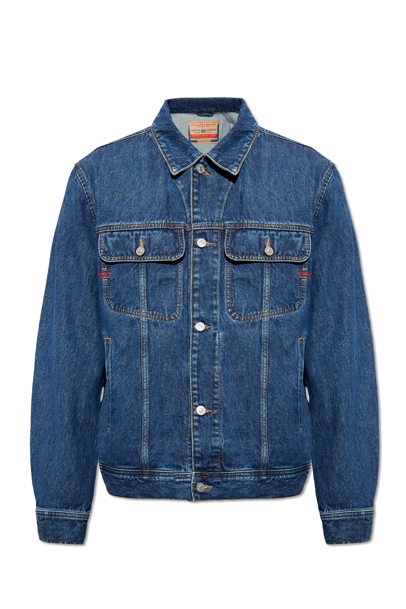 Diesel Jeansowa Kurtka ‘D-BARCY’, Mężczyźni, Granatowy
