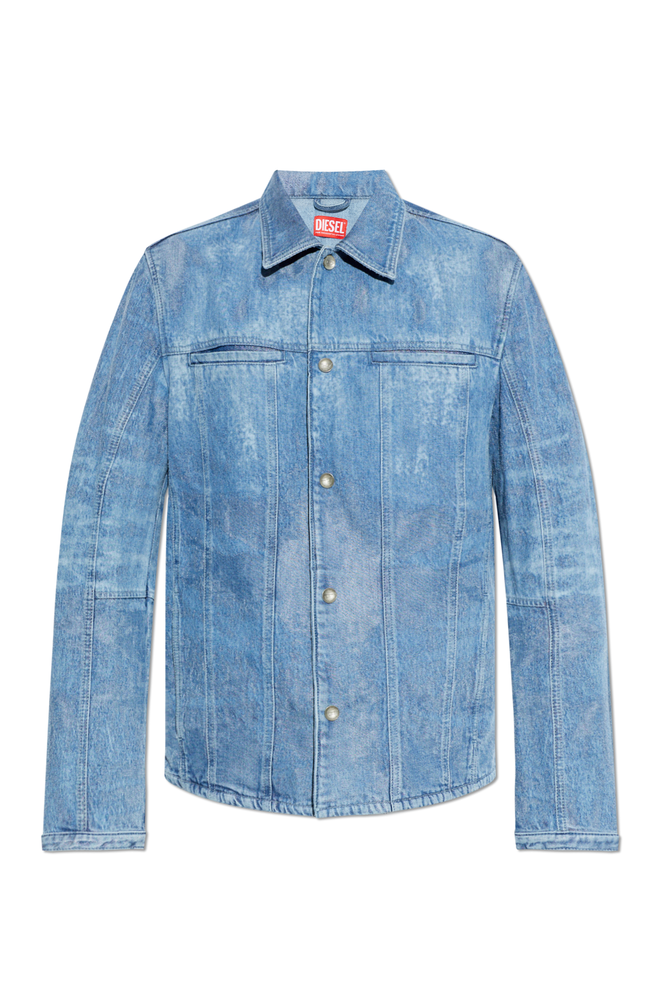 Diesel Jeansowa Kurtka ‘D-SERON-FSI’, Mężczyźni, Niebieski