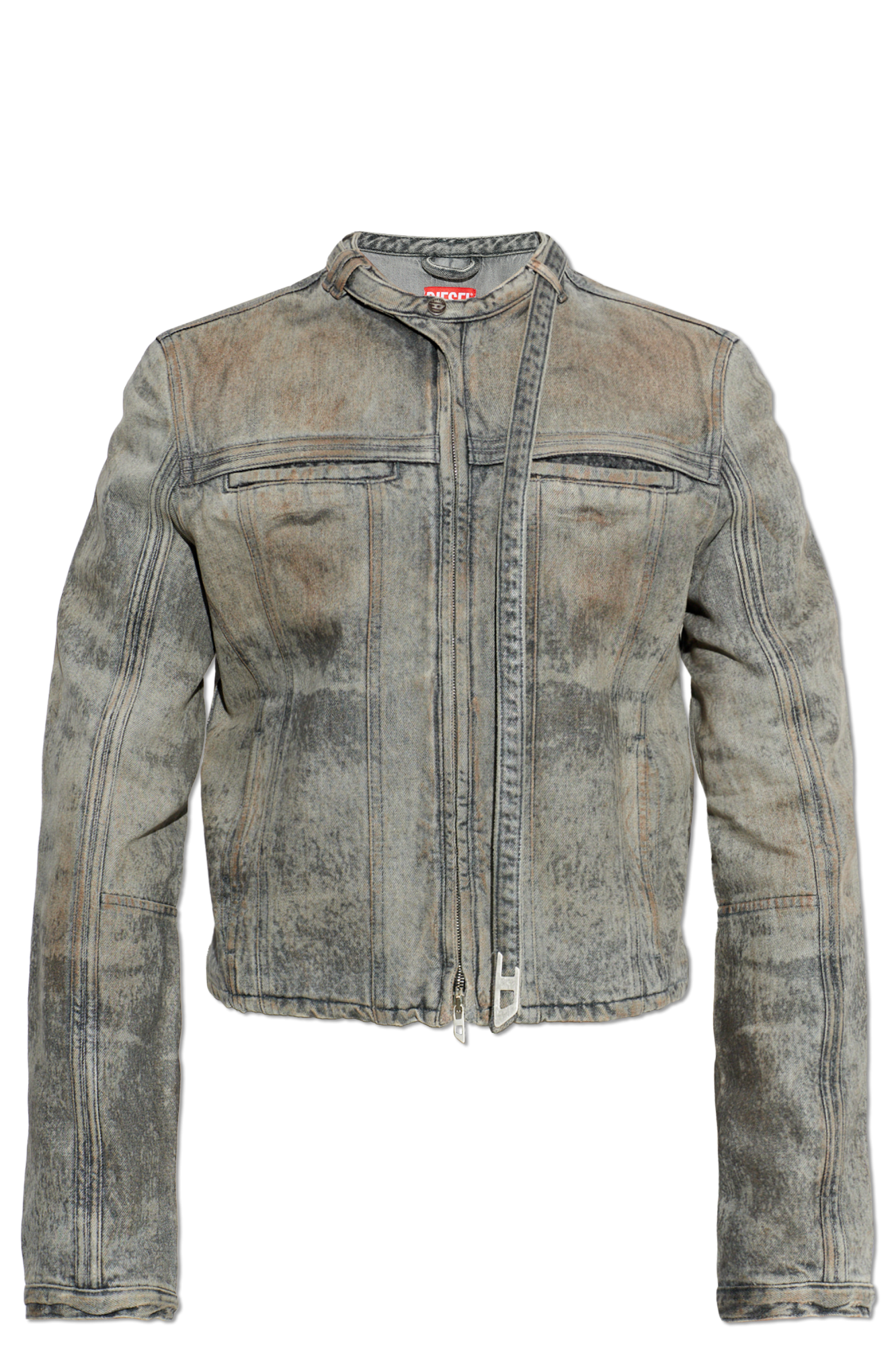 Diesel Jeansowa Kurtka ‘D-VULMAR-FSI’, Mężczyźni, Szary
