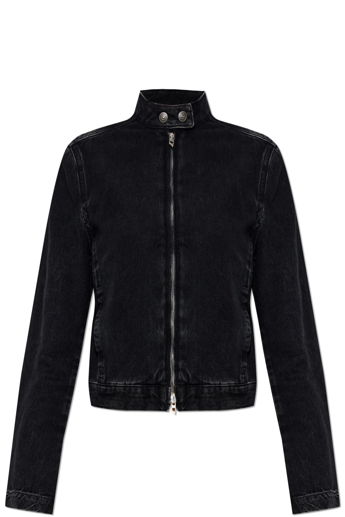 Diesel Jeansowa Kurtka `DE-MORNIN`, Kobiety, Czarny