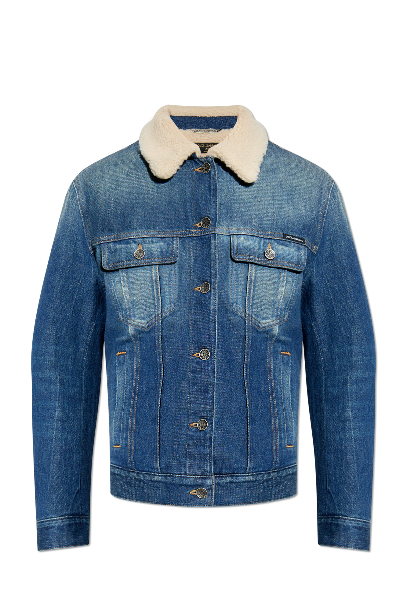 Dolce & Gabbana Kurtka Jeansowa, Kobiety, Niebieski