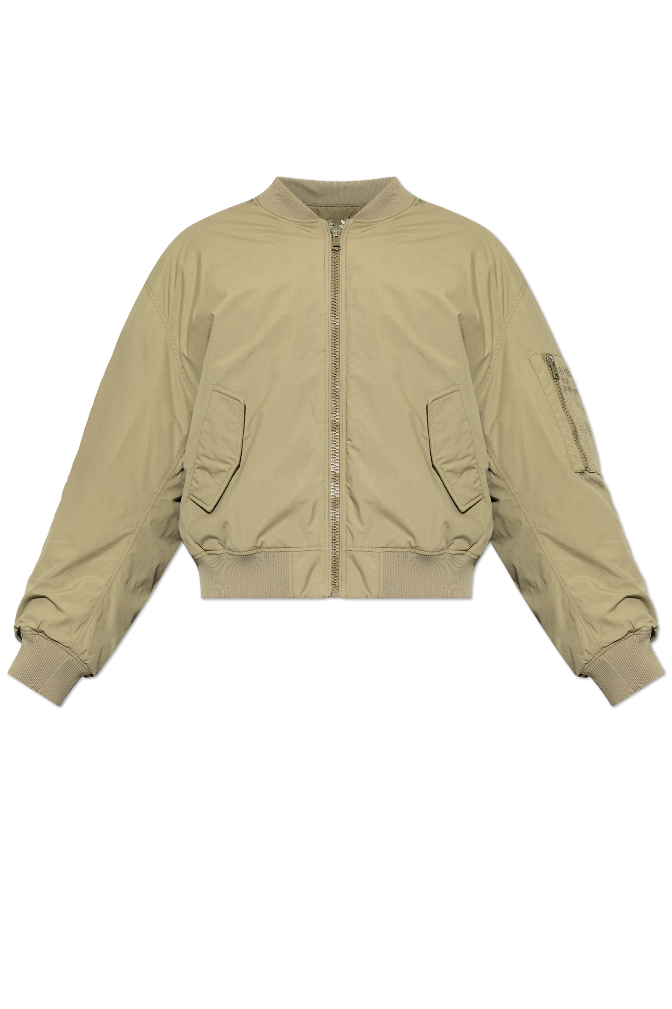 Balmain Kurtka Typu `bomber`, Mężczyźni, Zielony