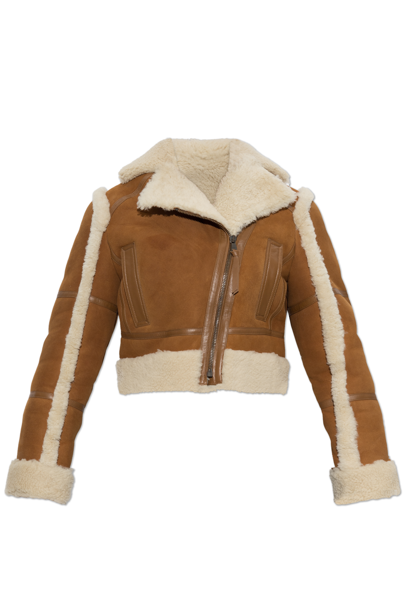 Balmain Kożuch, Kobiety, Brązowy
