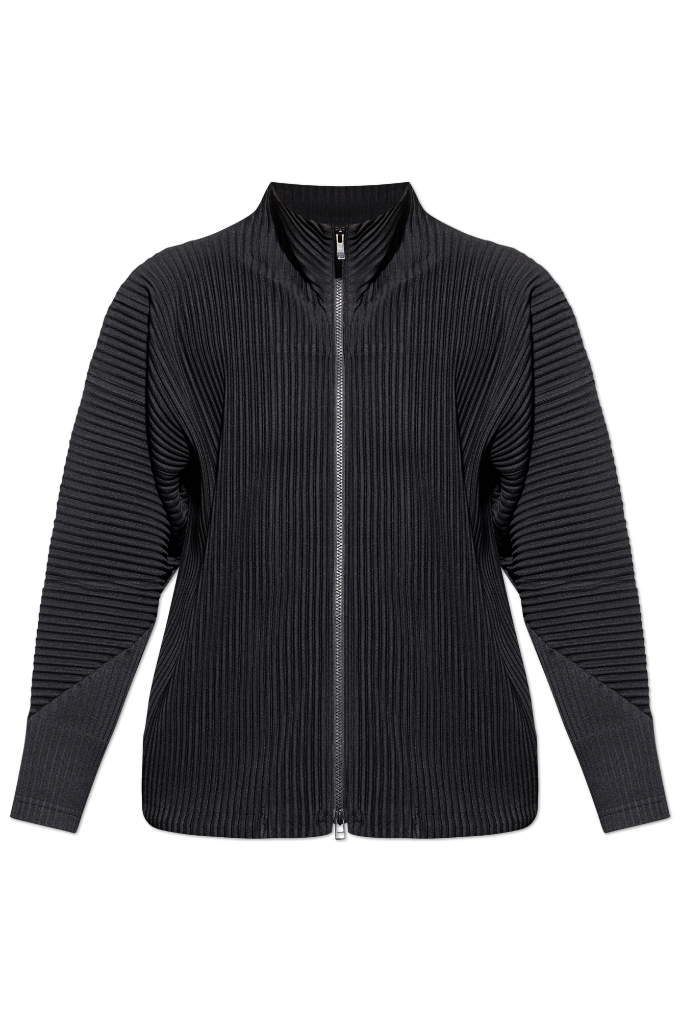 Homme Plissé Issey Miyake Plisowana Bluza, Mężczyźni, Czarny