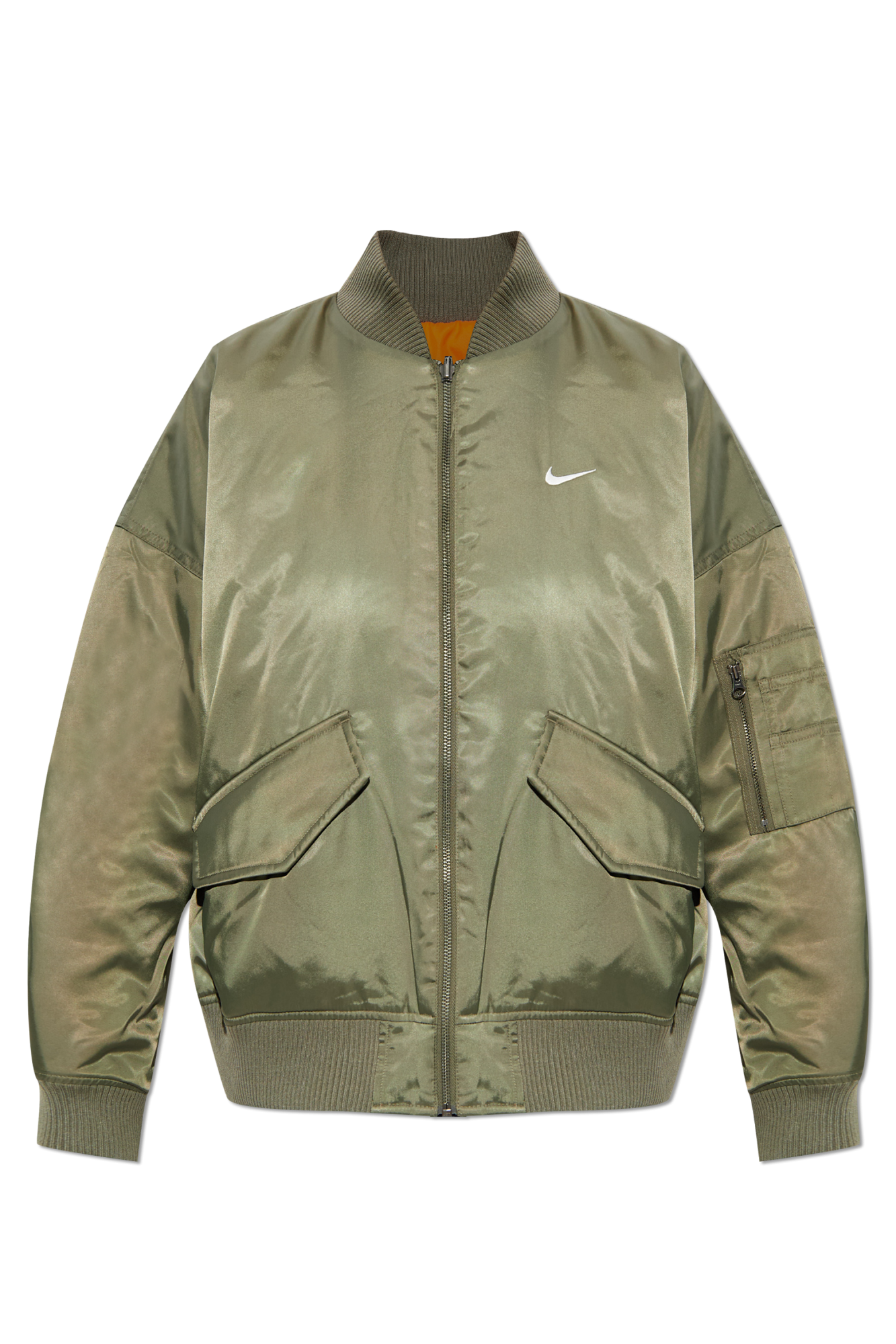 Nike Kurtka Typu `bomber`, Kobiety, Zielony