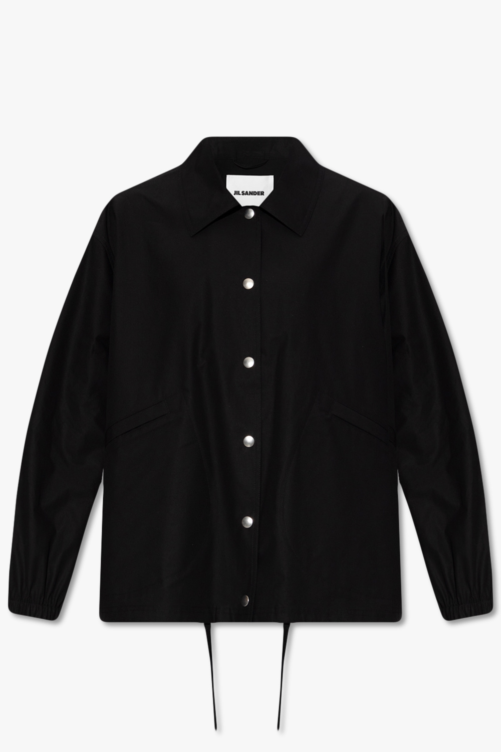 JIL SANDER Bawełniana Kurtka, Kobiety, Czarny