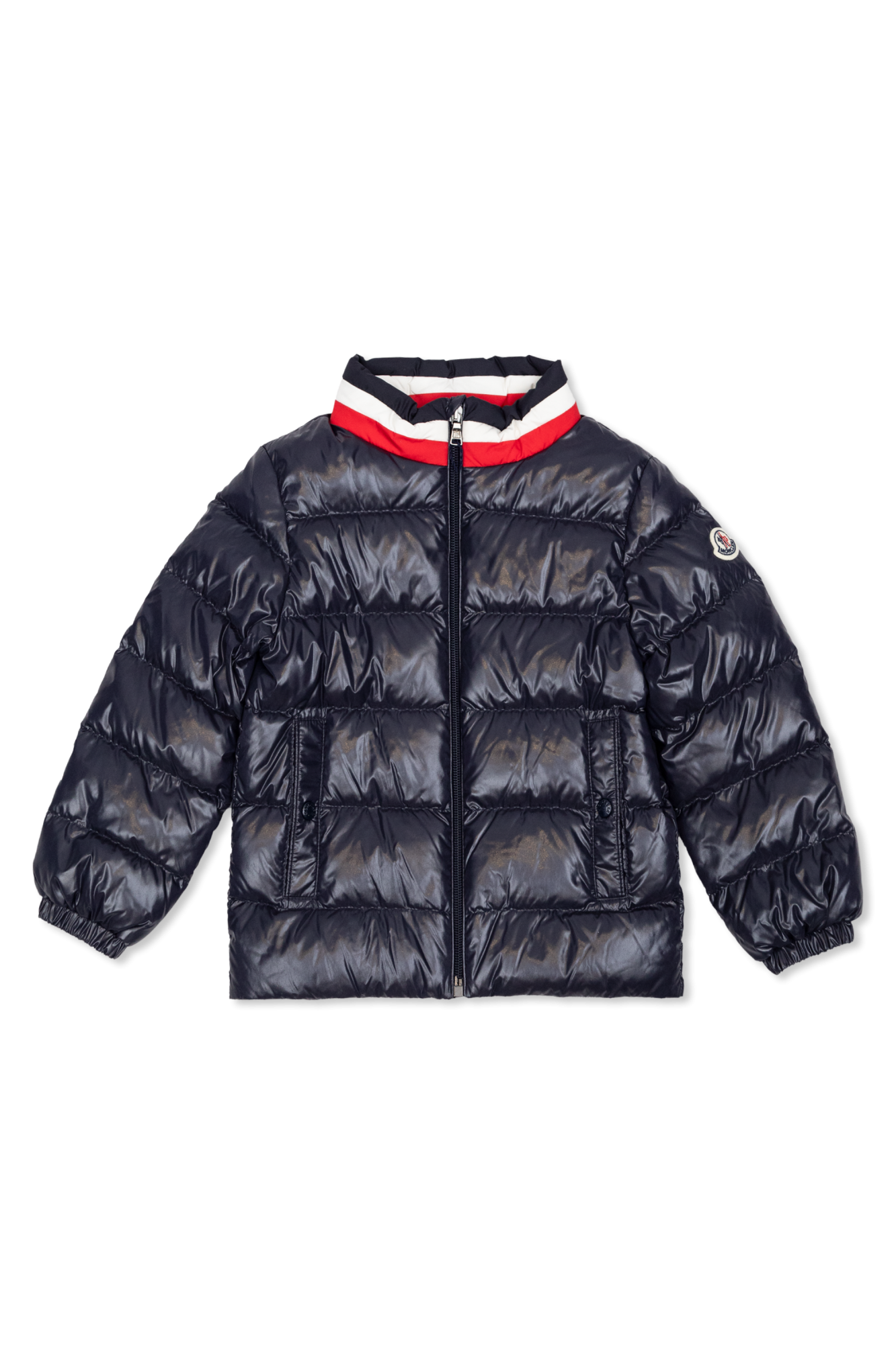 Moncler Enfant Kurtka Ze Stójką, Unisex, Granatowy