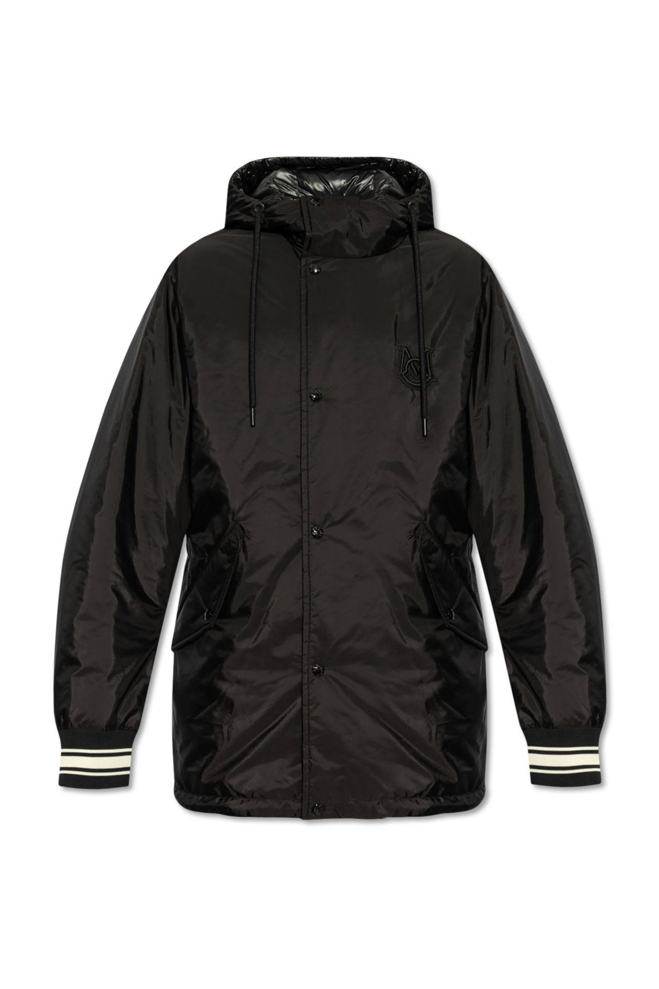 Moncler Dwustronna Kurtka `Vernant`, Mężczyźni, Czarny
