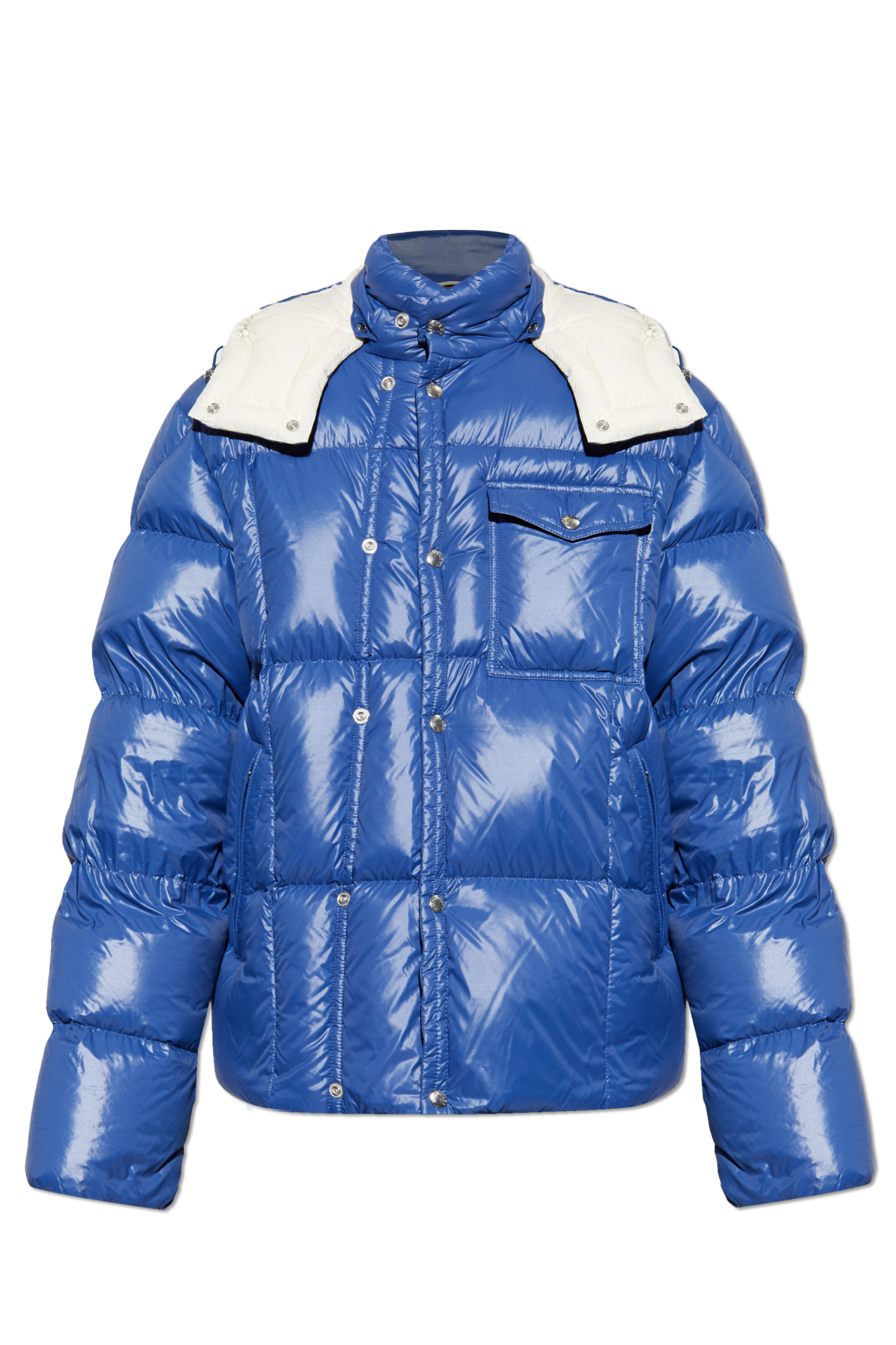Moncler Kurtka Puchowa `Serfanto`, Mężczyźni, Niebieski