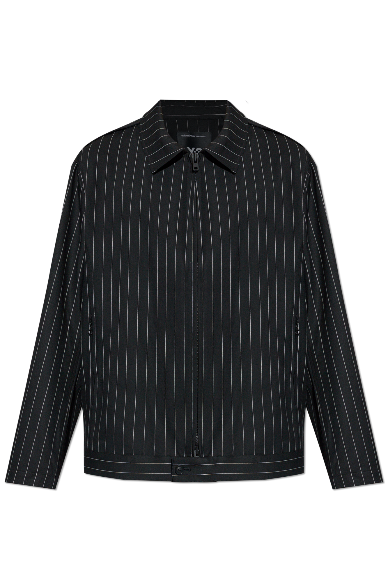 Y-3 Kurtka W Prążki, Mężczyźni, Czarny
