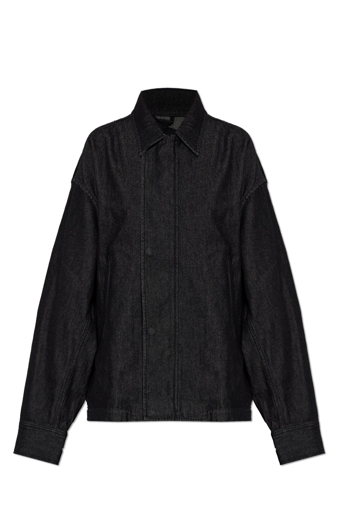 Y-3 Jeansowa Kurtka, Kobiety, Czarny
