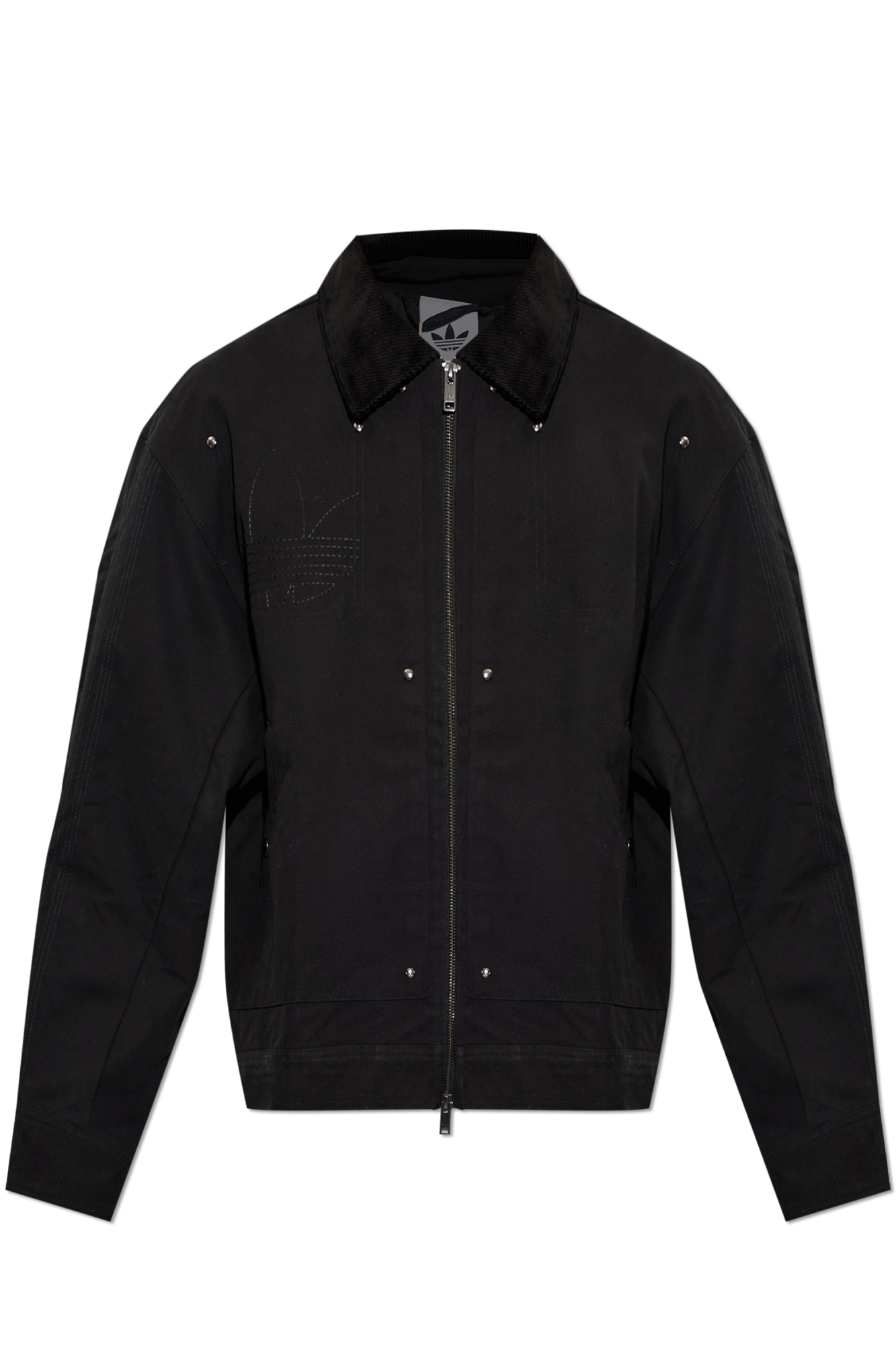 ADIDAS Originals Jeansowa Kurtka, Mężczyźni, Czarny