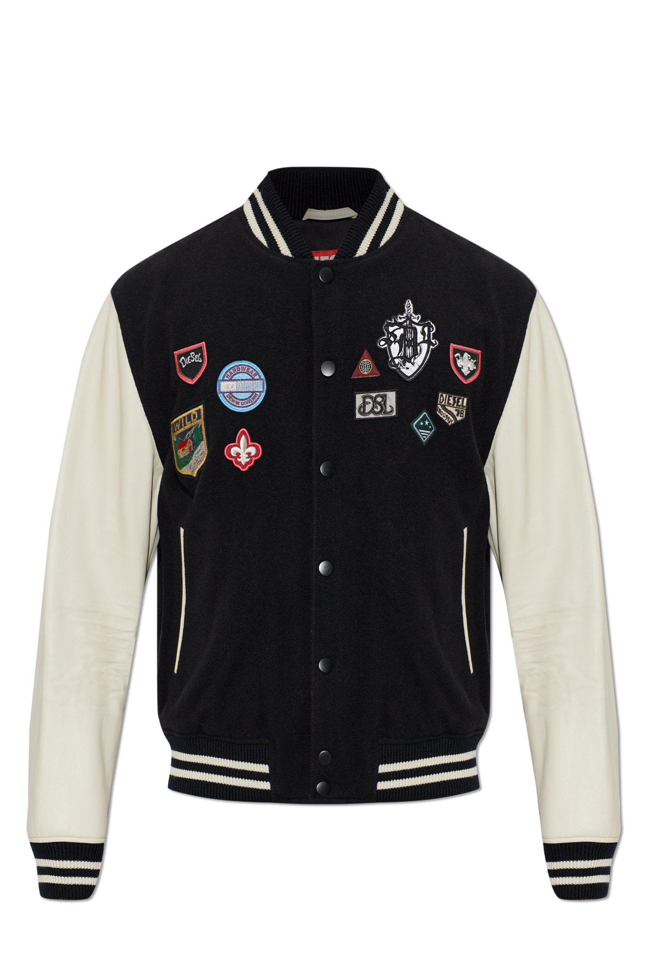 Diesel Kurtka ‘L-ARRY-PATCH’, Mężczyźni, Czarny