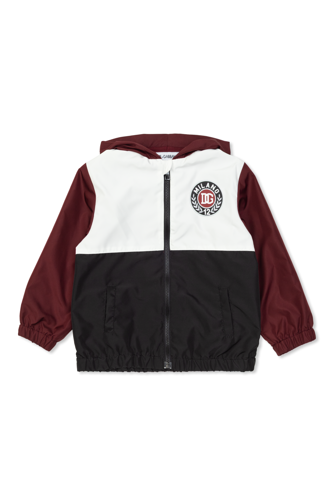Dolce & Gabbana Kids Kurtka Z Kapturem, Unisex, Multikolor